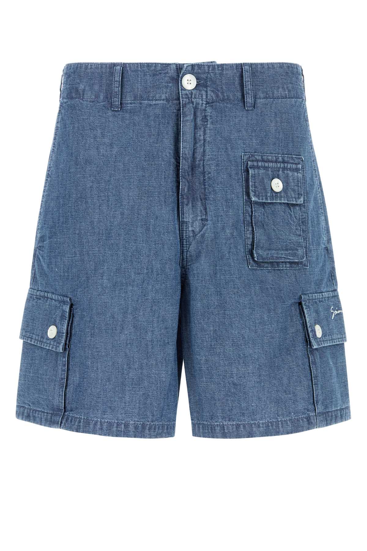 GIVENCHY Men's Denim Bermuda Shorts