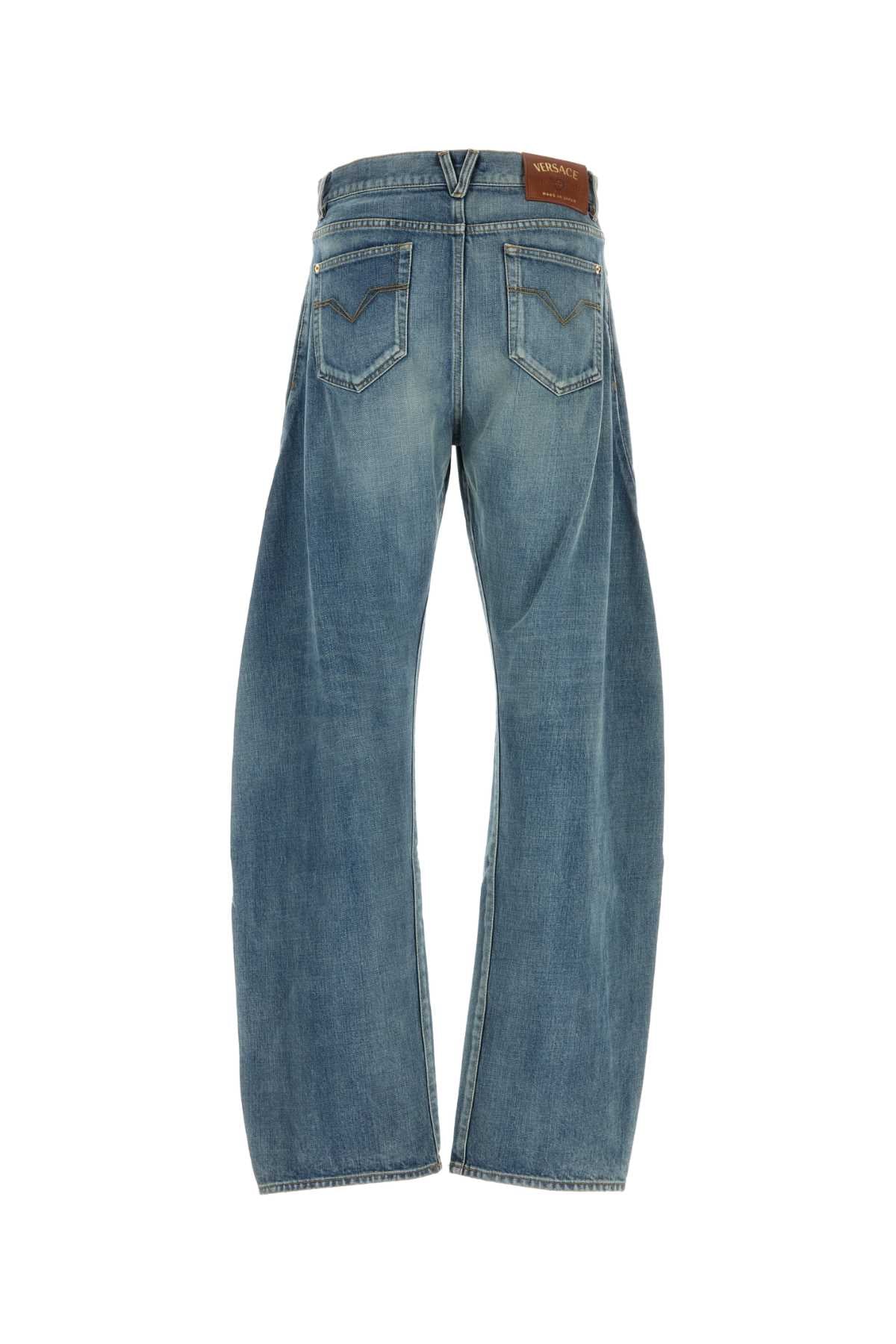 VERSACE Stylish Denim Jeans for Men - Size Available