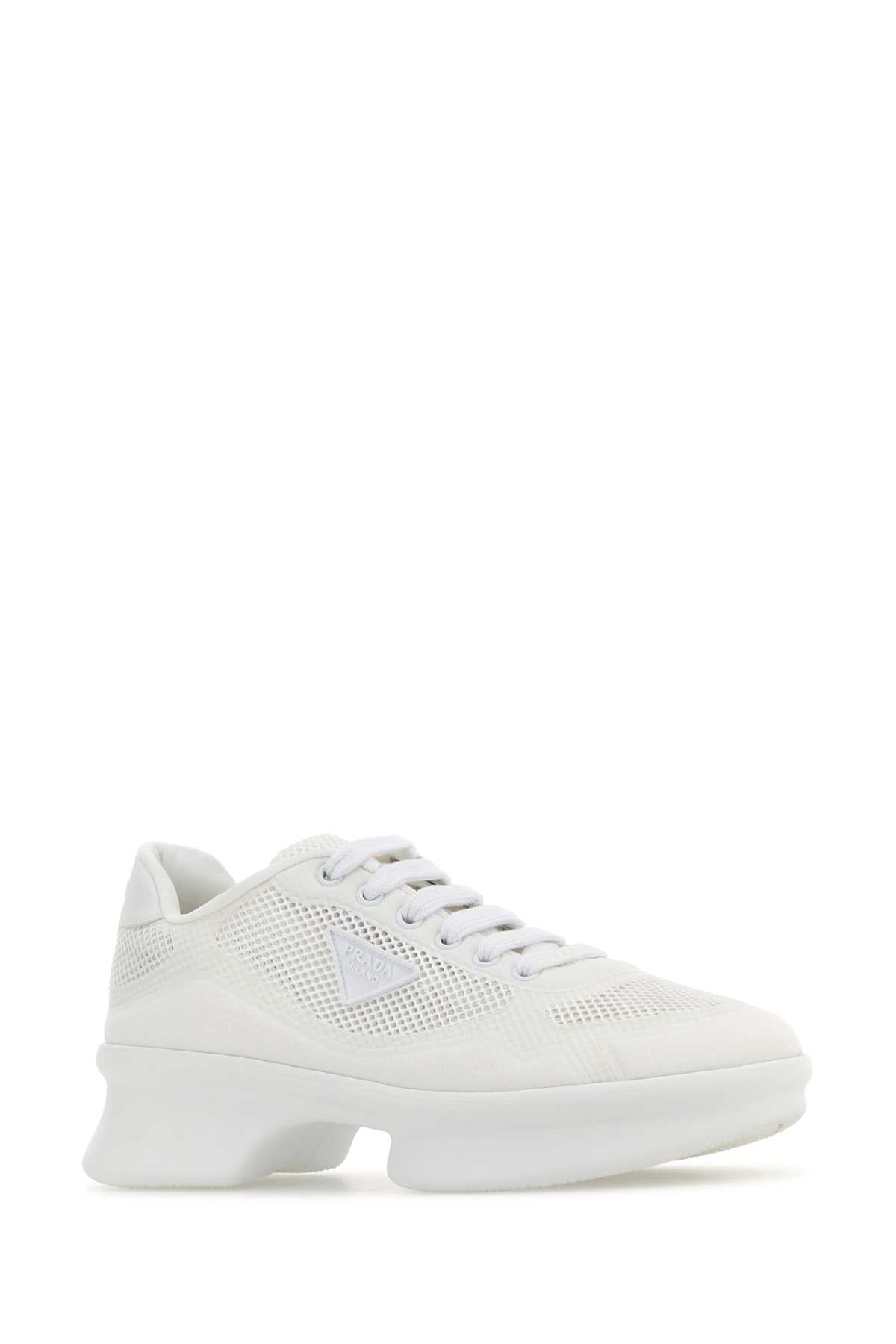 PRADA Stylish Mesh Sneakers for Women - Season 25S