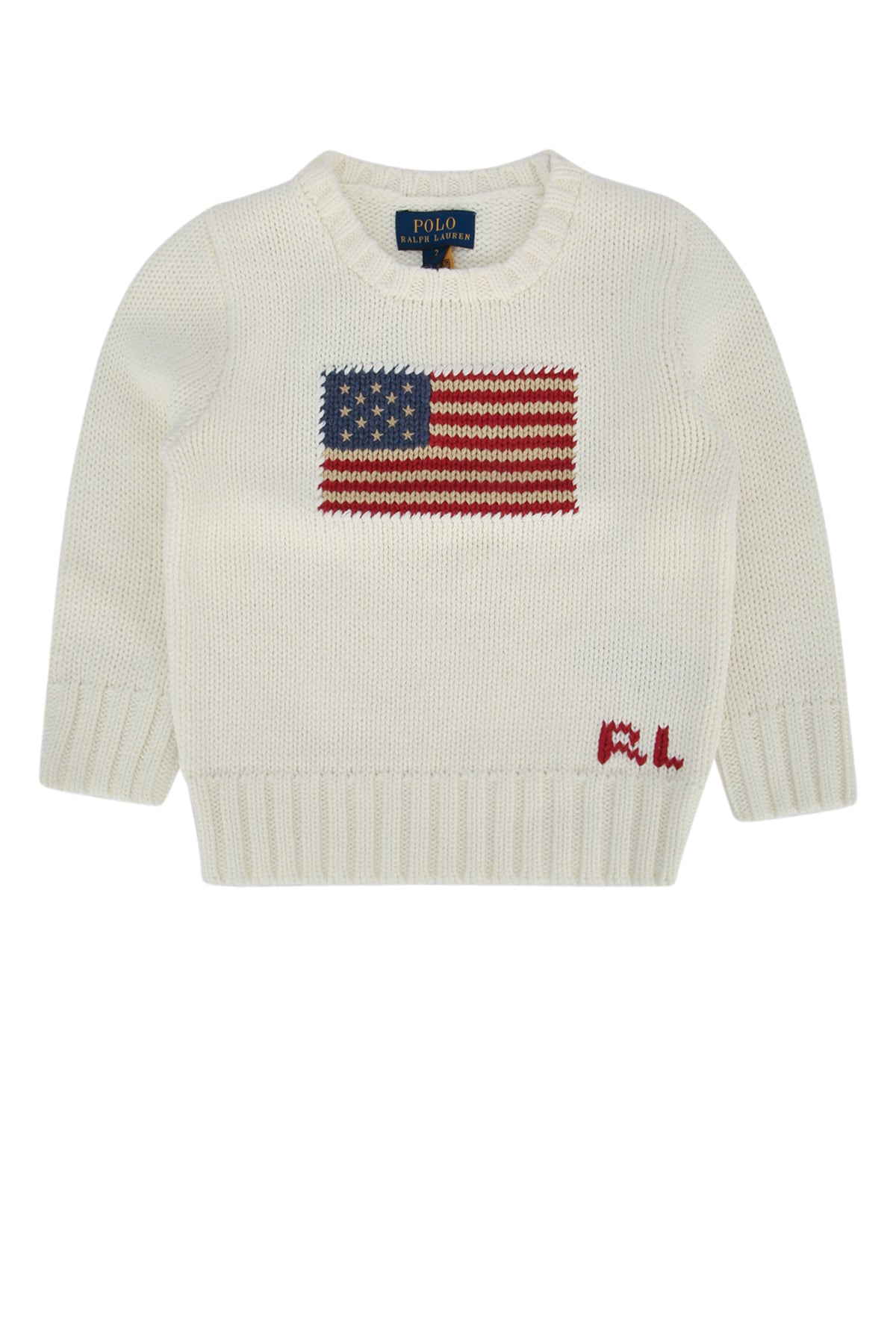POLO RALPH LAUREN JR Mini Flag Crewneck Sweatshirt