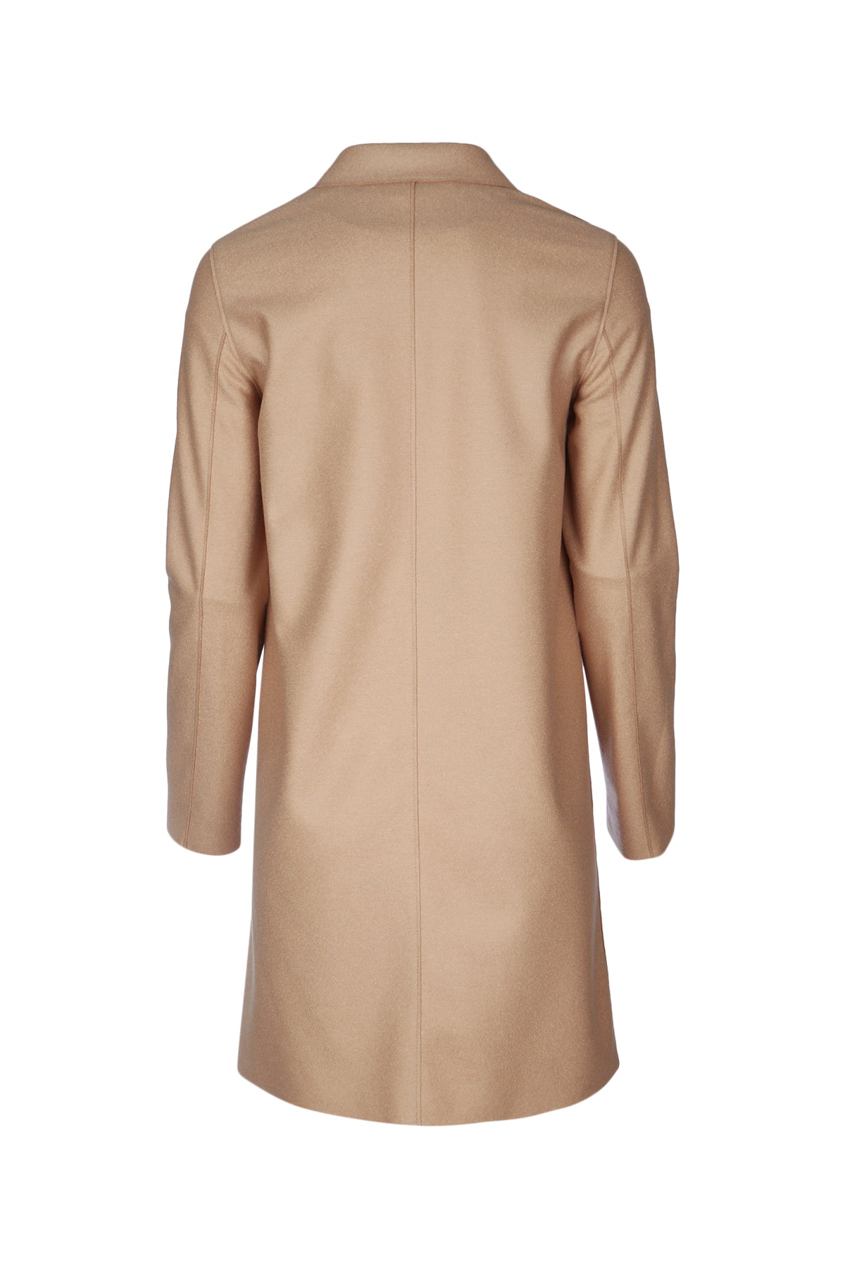 HARRIS WHARF LONDON Women's Boxy Mini Jacket in Light Pressed Wool