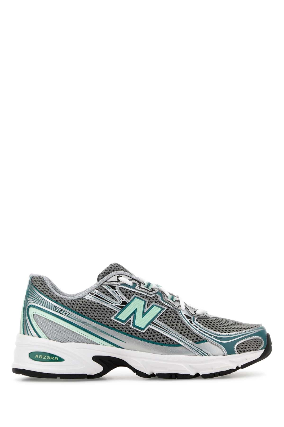 NEW BALANCE Multicolor Rubber and Mesh 740 Sneaker - Unisex