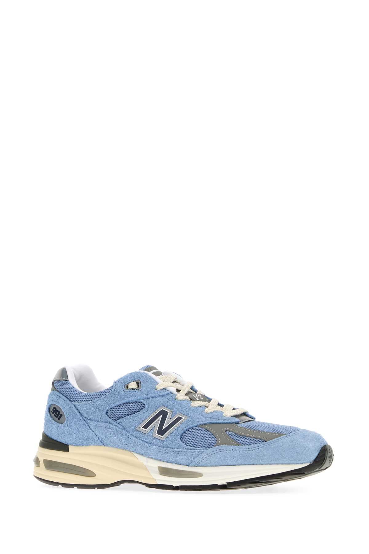 NEW BALANCE Unisex Mini Suede and Mesh 991V2 Sneaker
