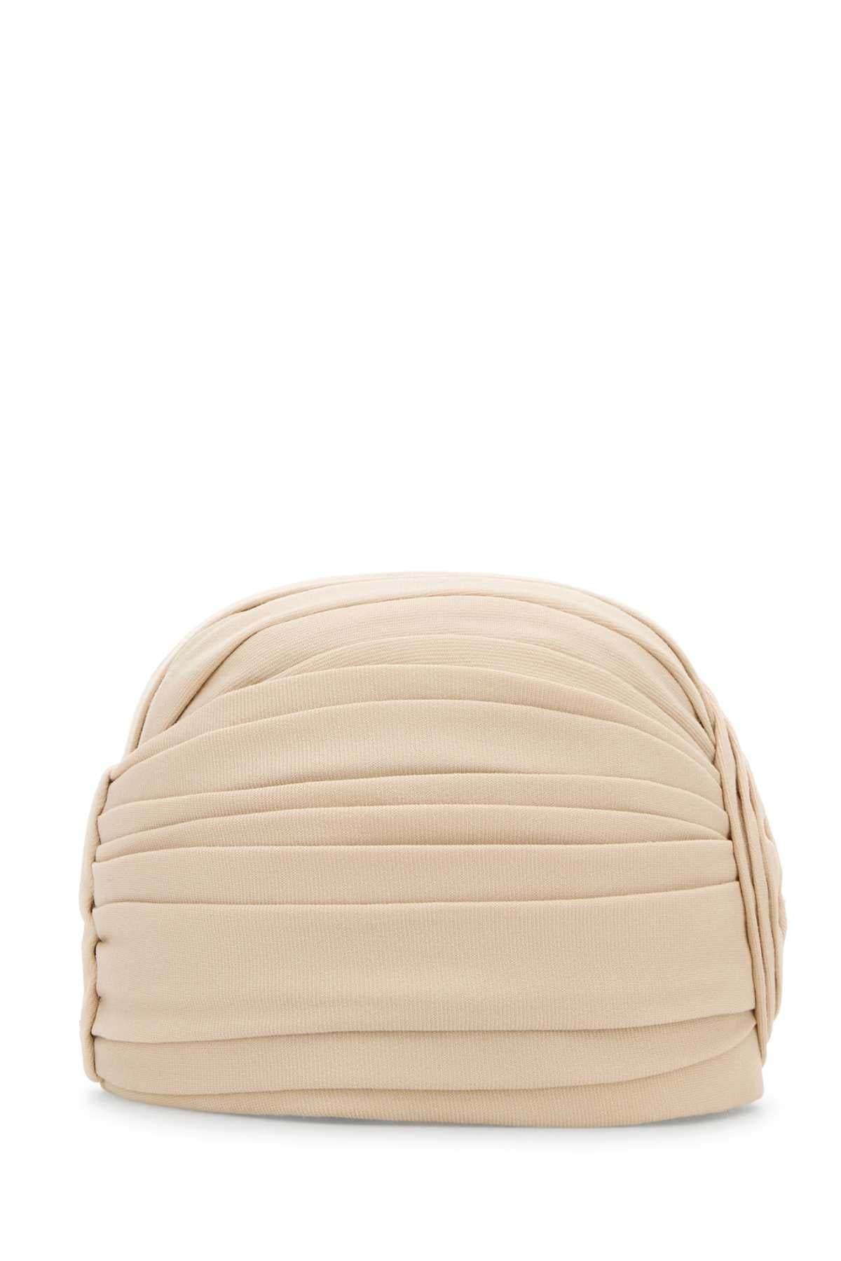 VALENTINO GARAVANI Luxurious Sand Wool Turban for Women