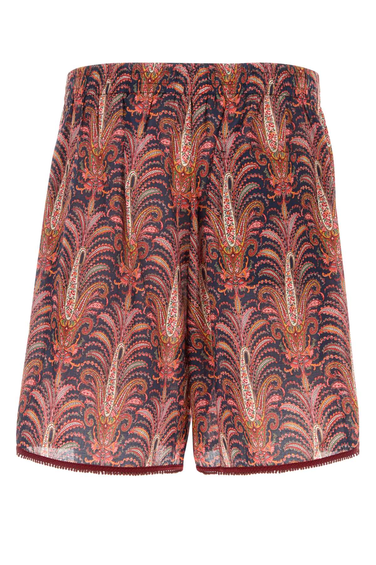 VALENTINO GARAVANI Printed Cotton Bermuda Shorts for Men