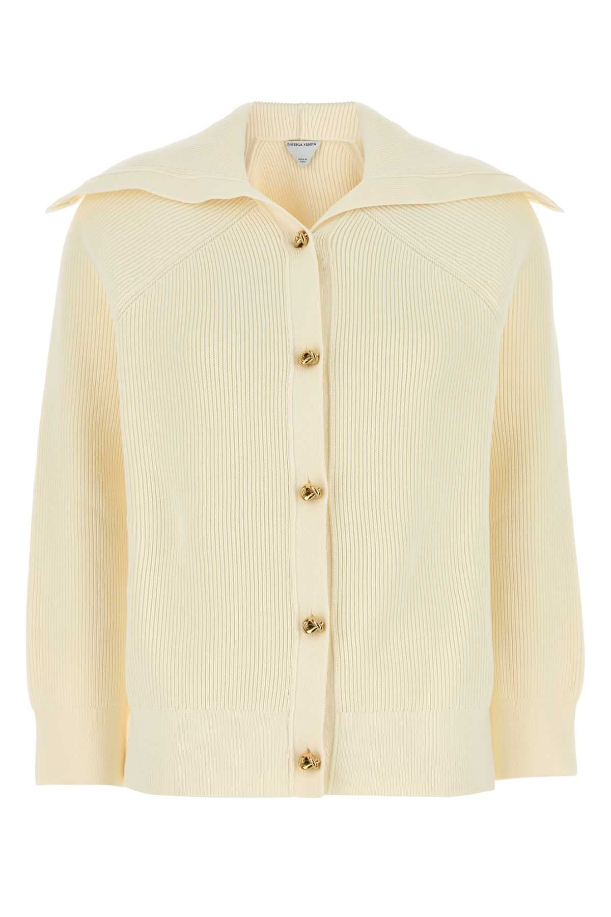 BOTTEGA VENETA Stretch Cotton Blend Cardigan for Women