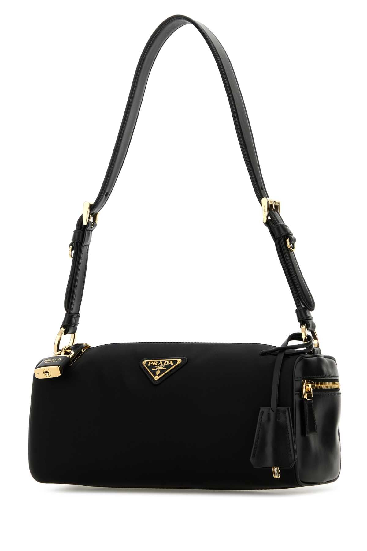 PRADA Mini Nylon Shoulder Handbag - 28 cm x 11 cm x 10 cm