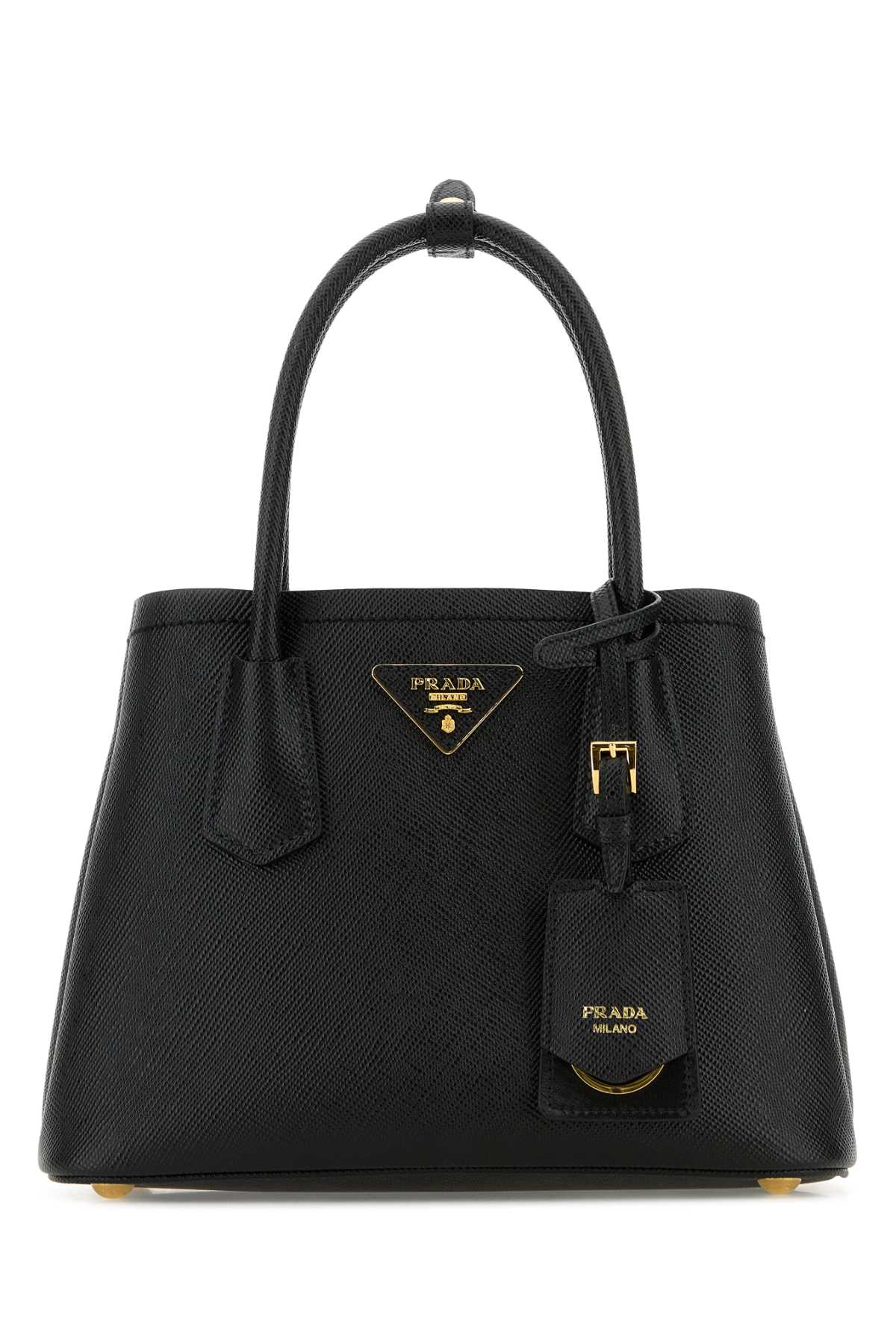 PRADA Chic Mini Leather Handbag - 24 cm x 17 cm x 11 cm
