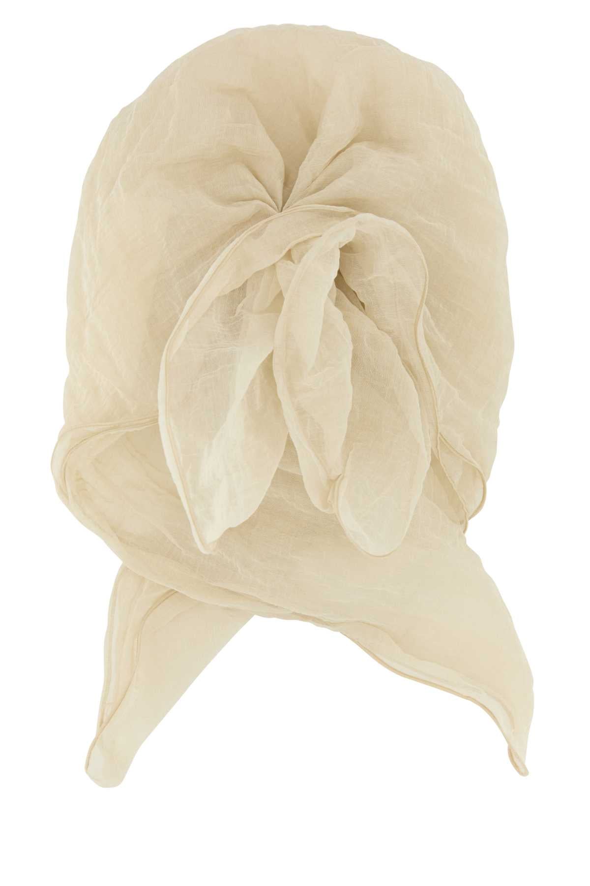 MAGDA BUTRYM Foulard Style Cotton Blend Scarf