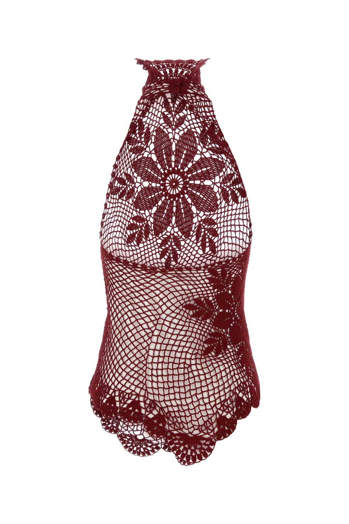 MAGDA BUTRYM Crochet Knit Top for Women