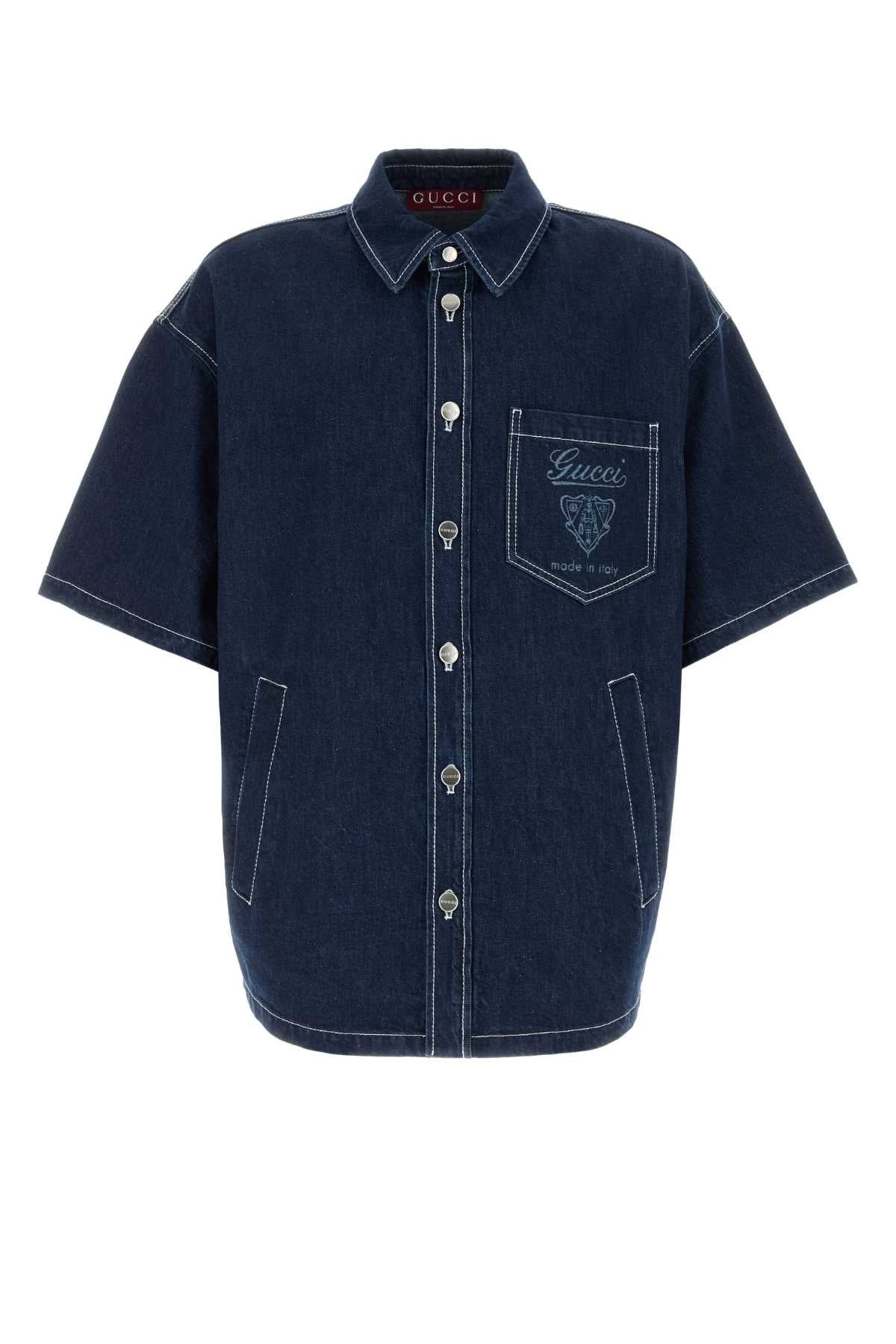 GUCCI Classic Denim Shirt for Men