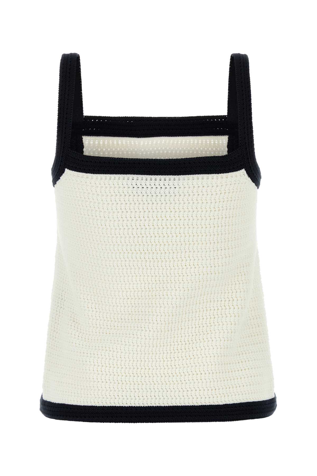 GUCCI Stretch Crochet Tank Top for Women