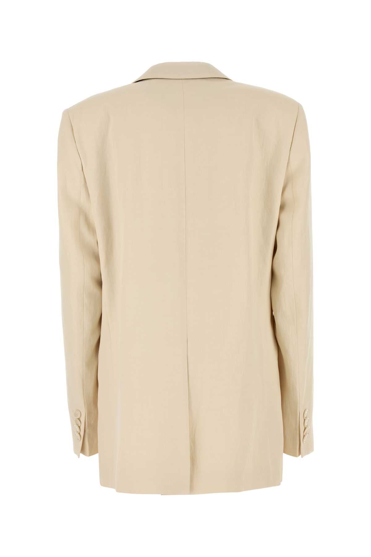 STELLA McCARTNEY Ivory Viscose Blend Blazer for Women