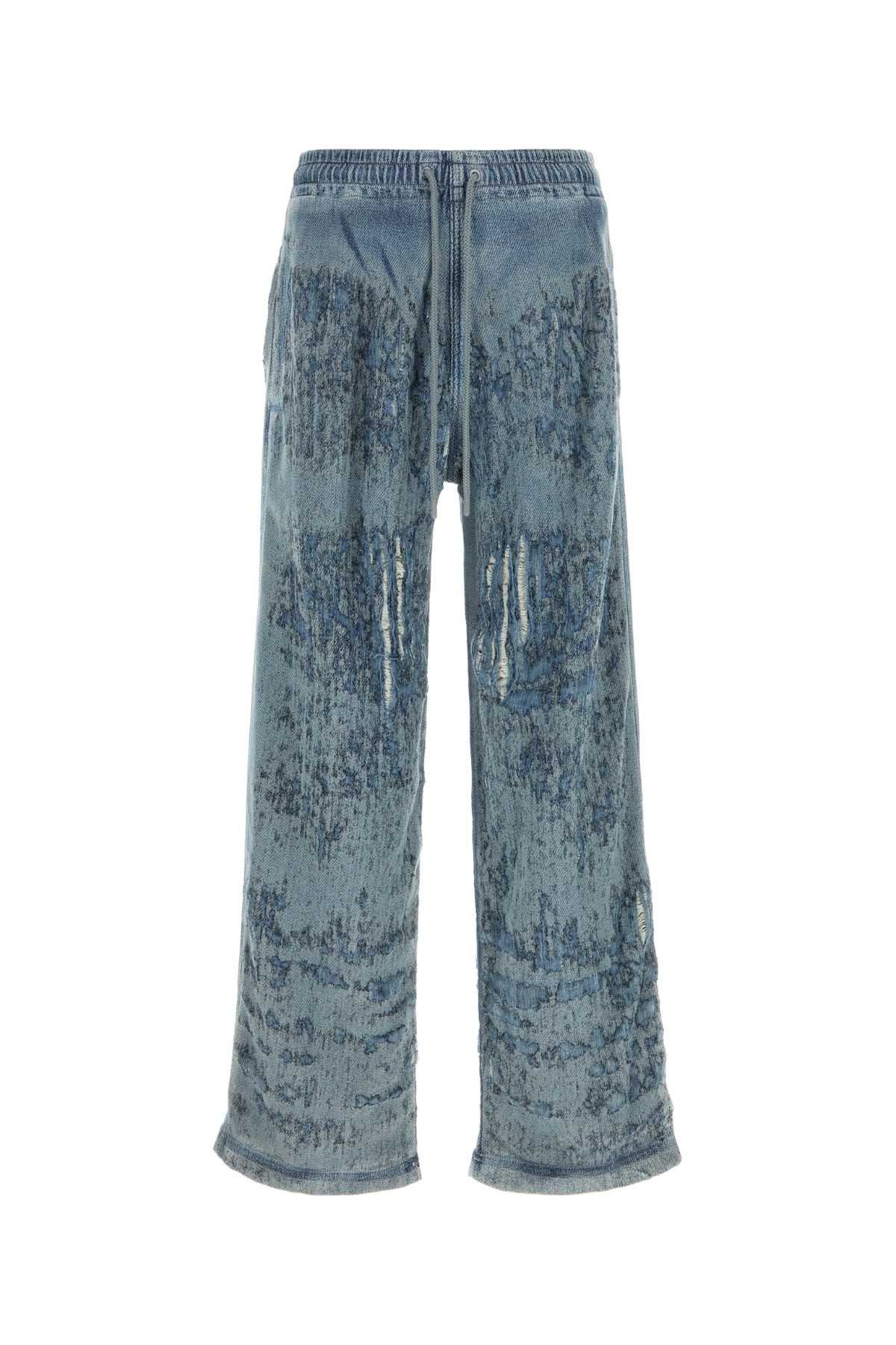 DIESEL Stretch Denim Joggers for Men - SS25 Collection