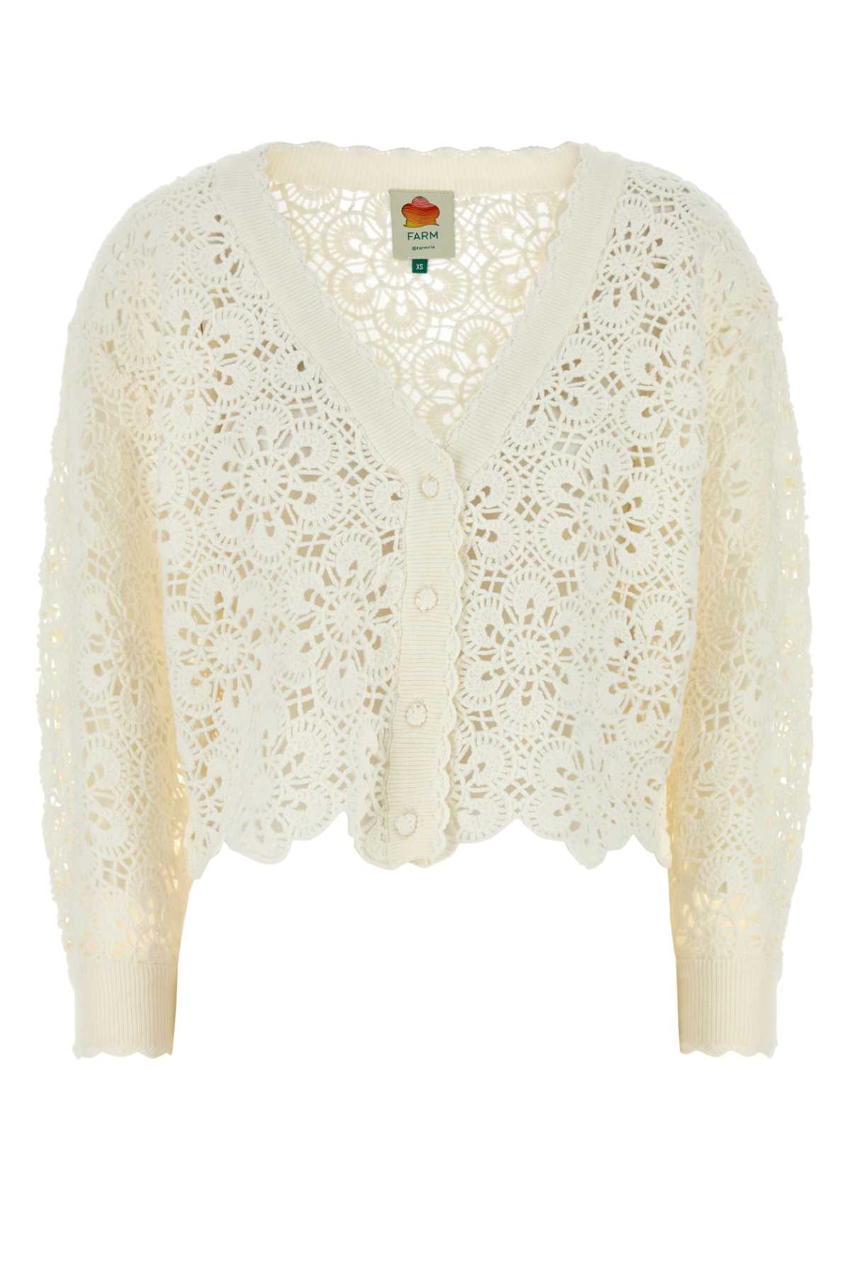 FARM RIO Crochet Cardigan for Women - SS25 Collection