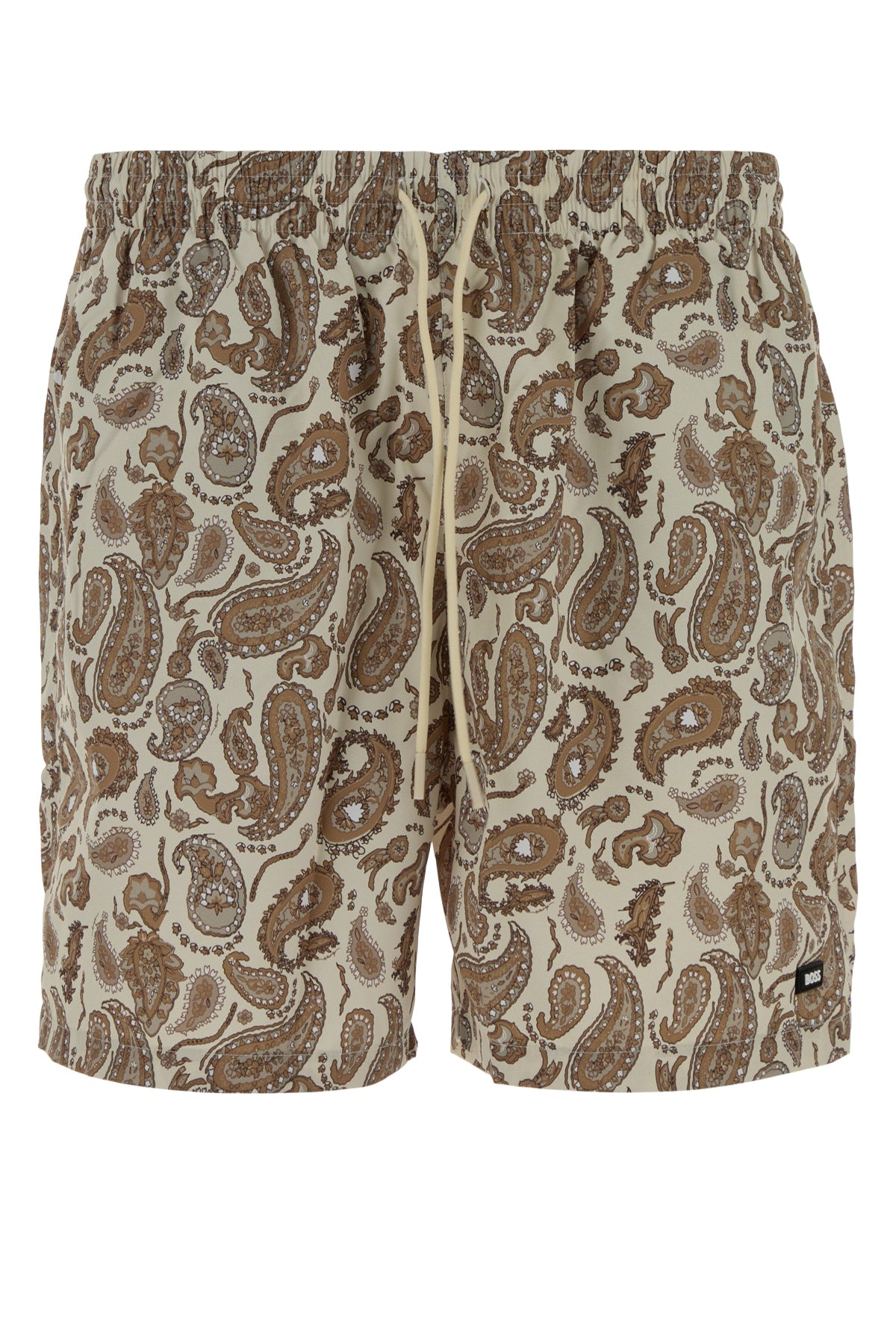 BOSS Mini Paisley Print Short Swim Trunks
