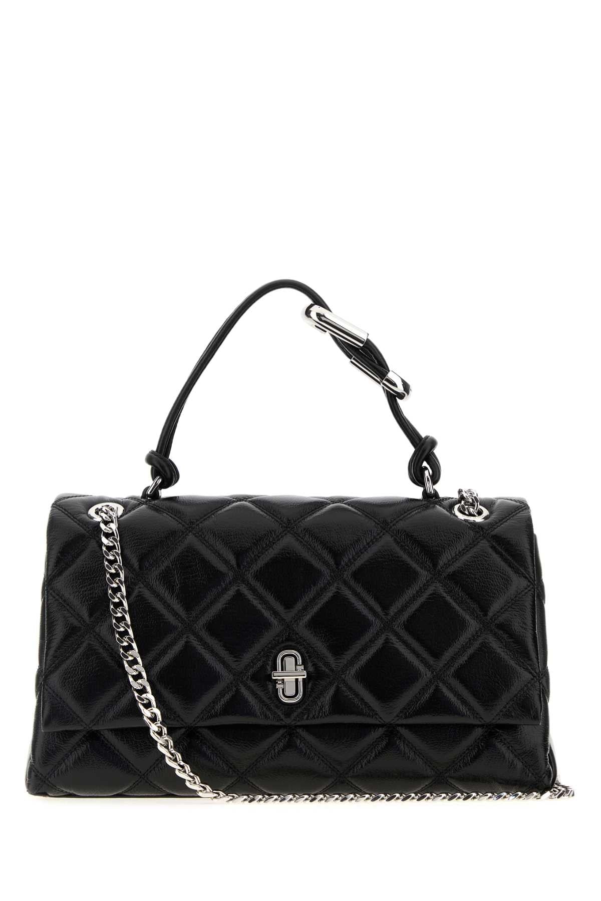 MARC JACOBS Quilted Dual Convertible Handbag - 35 cm