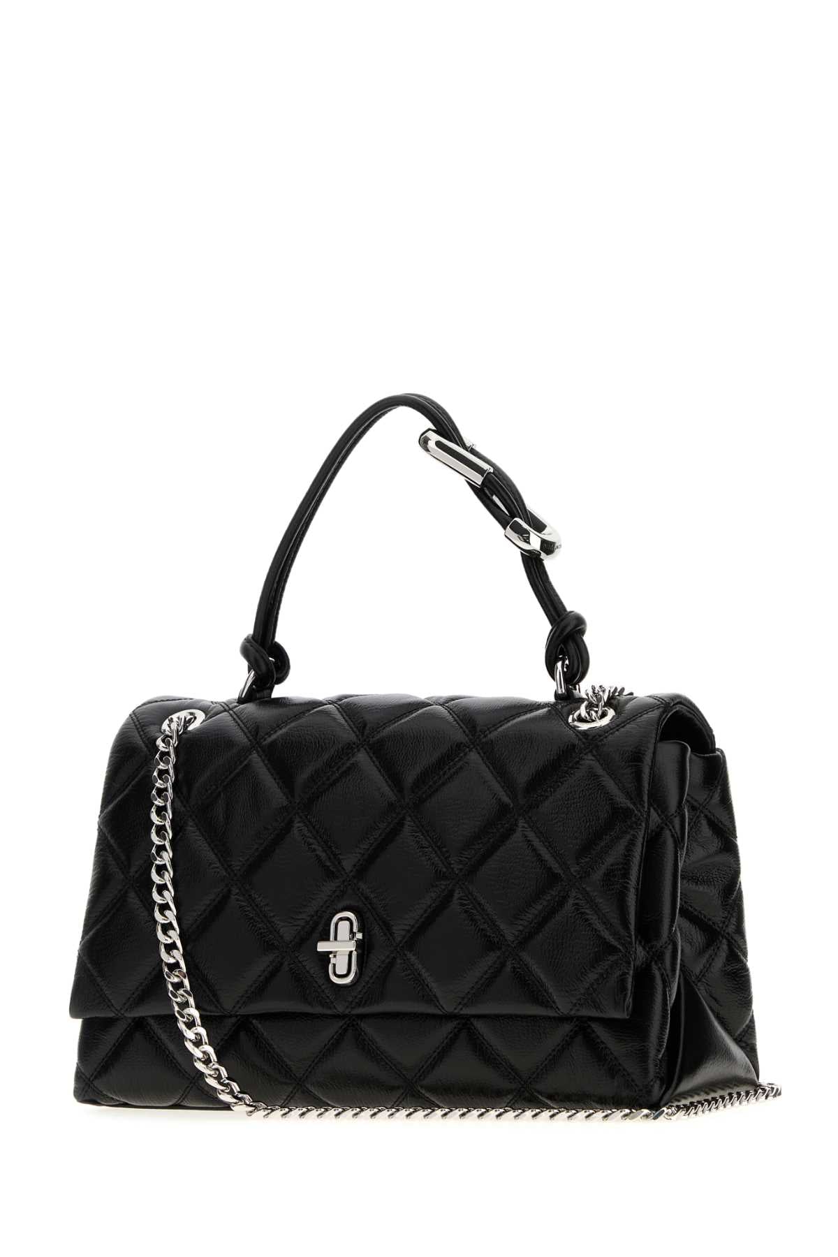 MARC JACOBS Quilted Dual Convertible Handbag - 35 cm