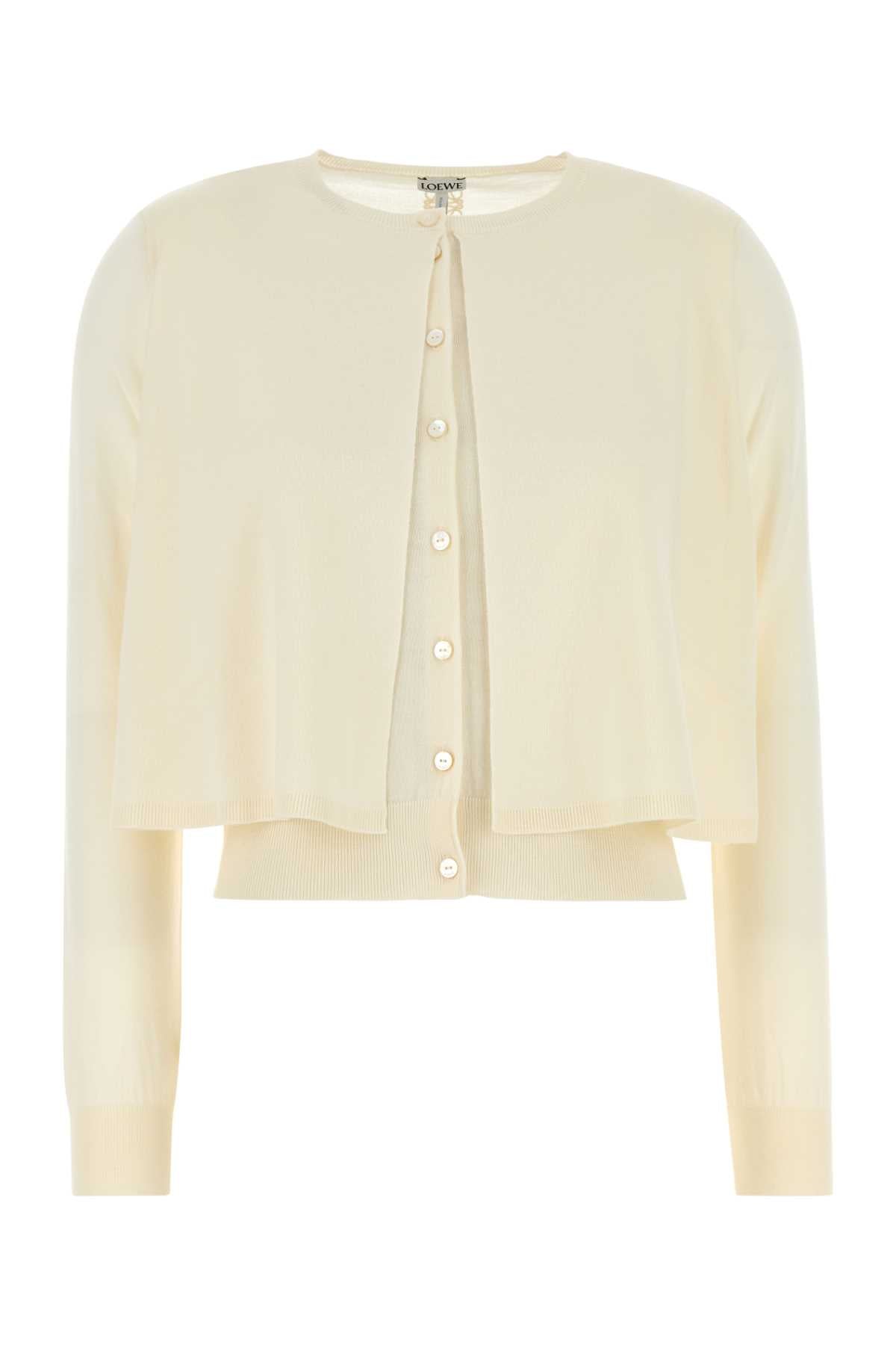LOEWE Elegant Wool Cardigan for Women