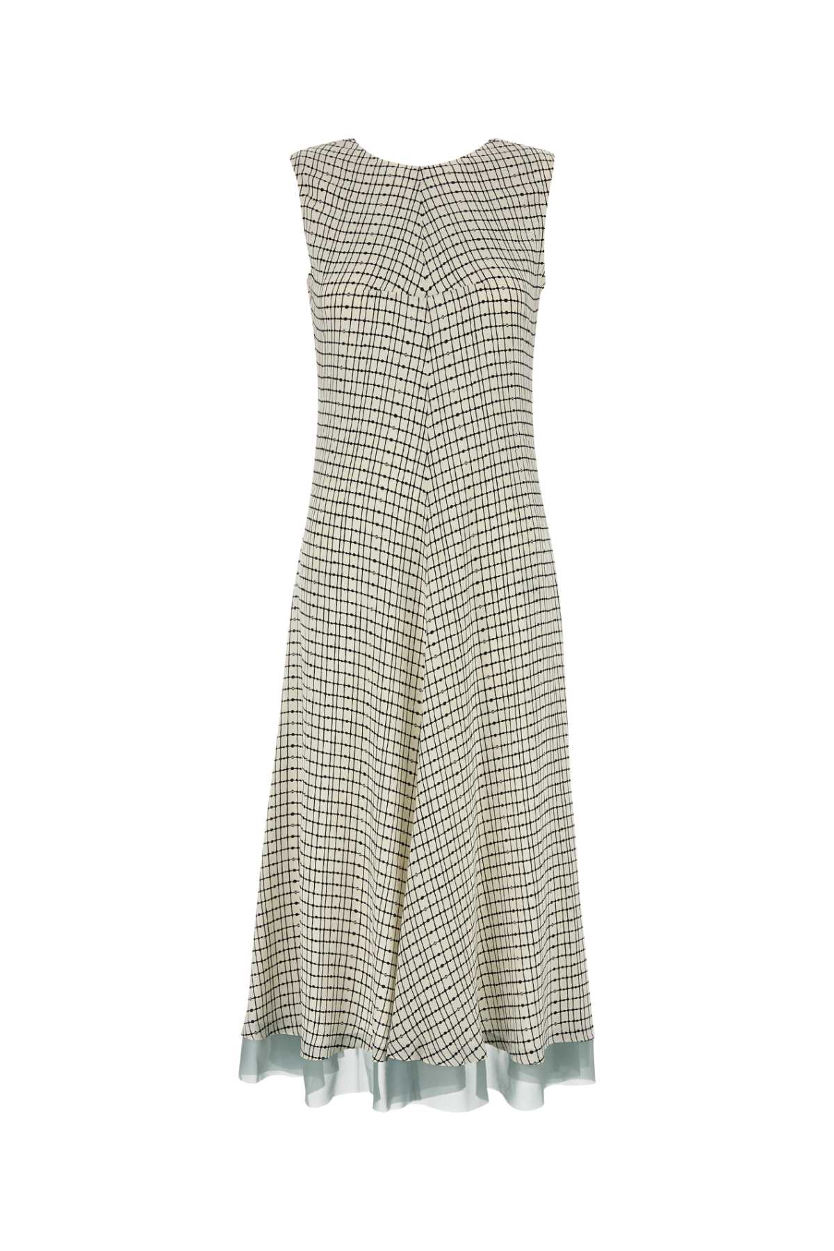 FENDI Chic Printed Crepe Mini Dress