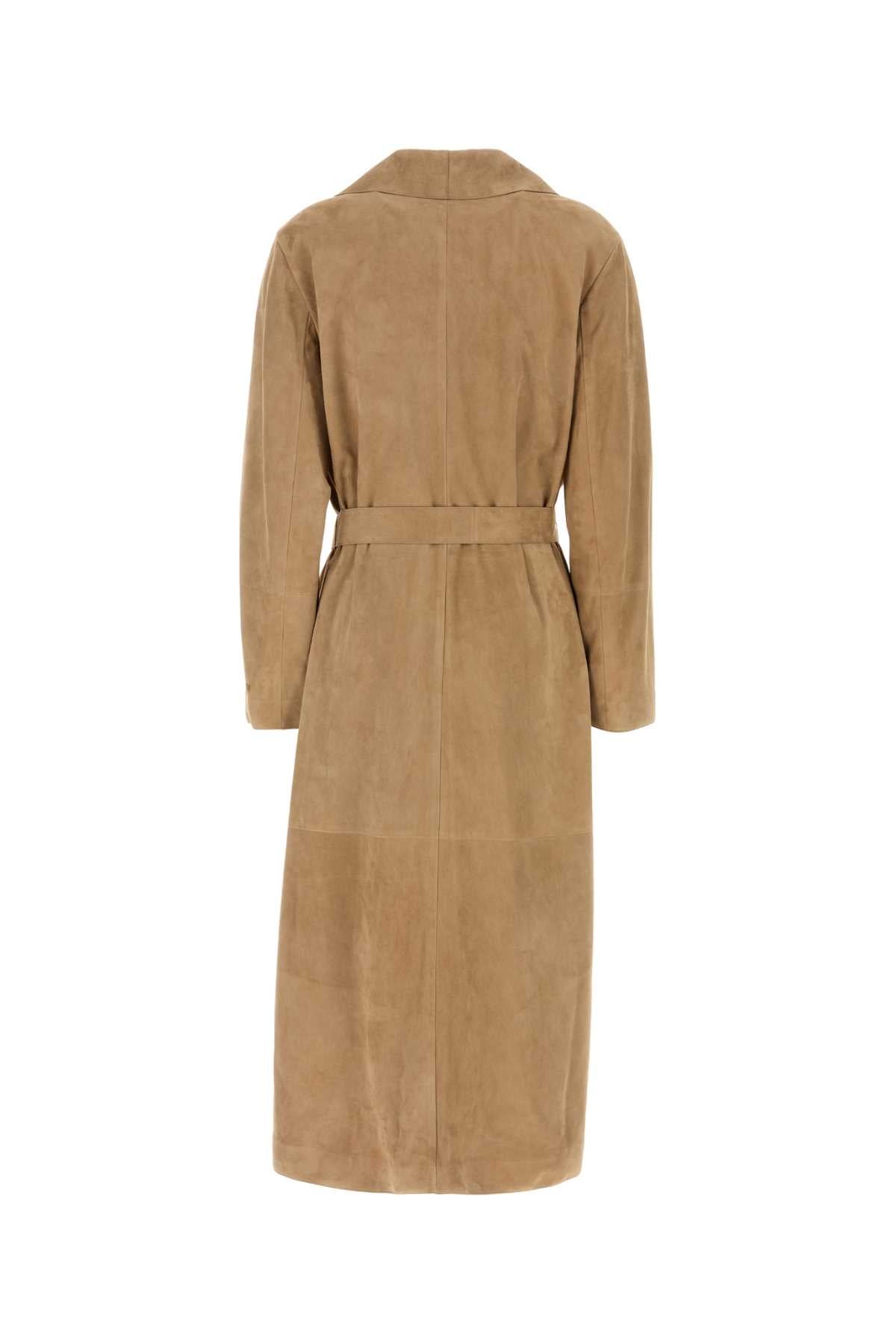 FENDI Suede Trench Coat for Women