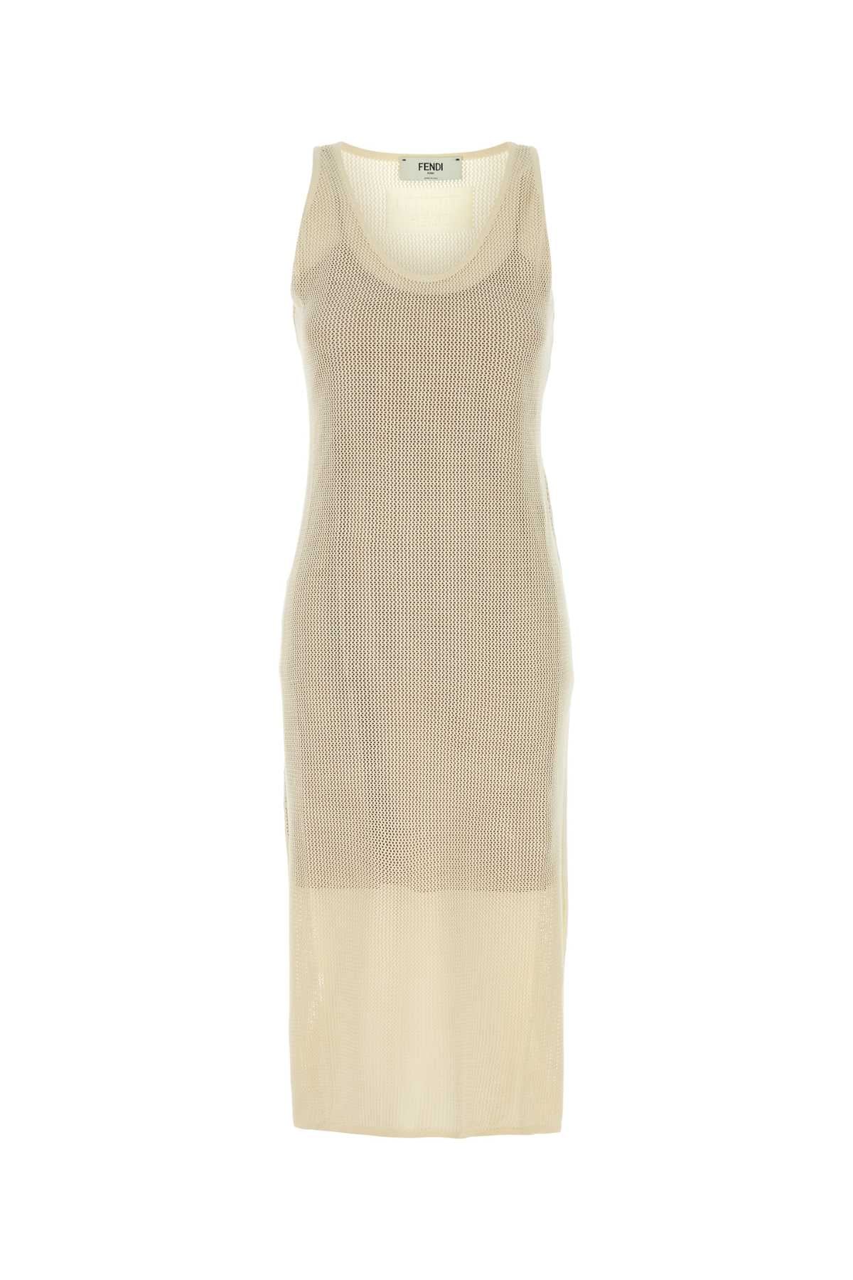 FENDI Elegant Mesh Mini Dress for Women