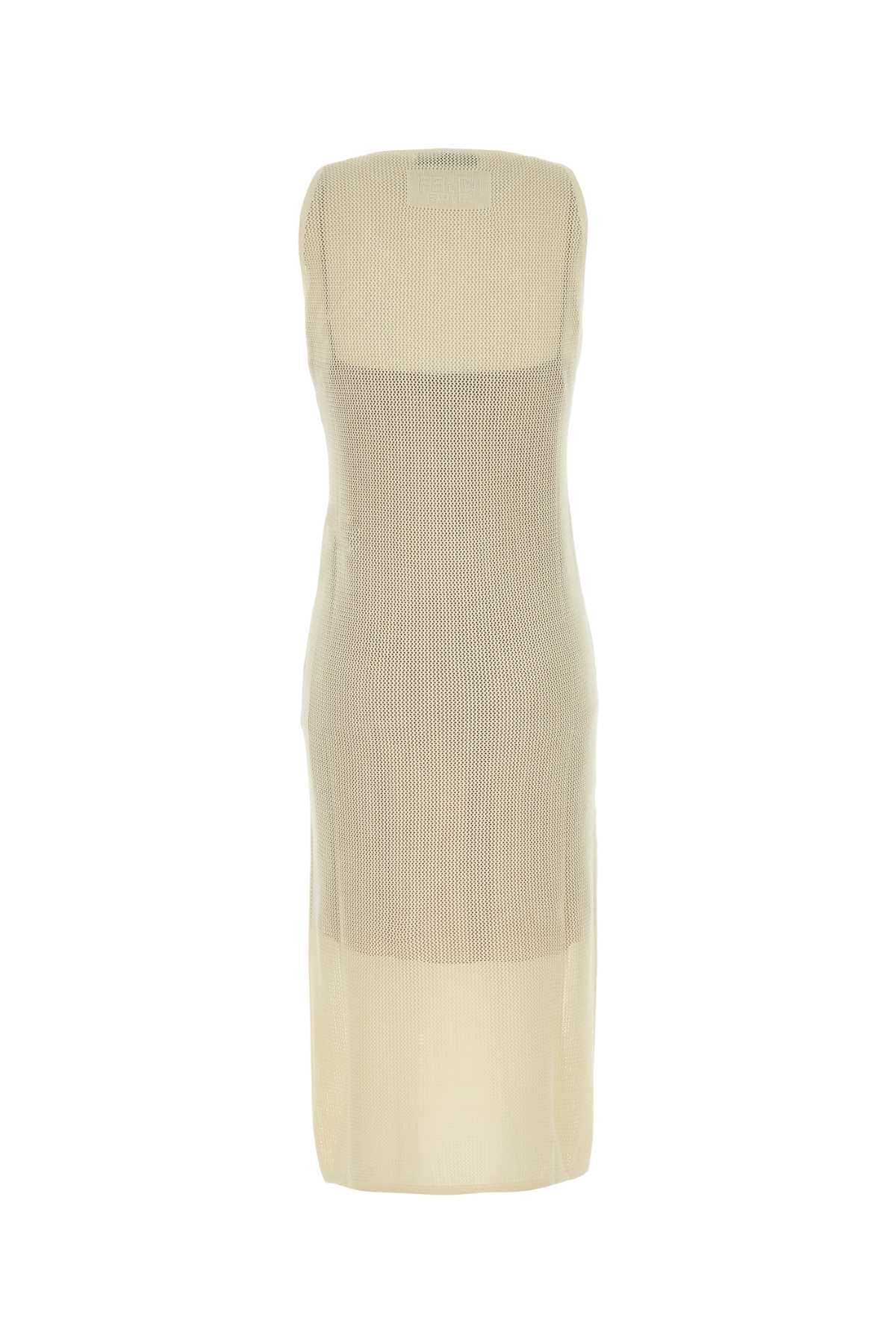 FENDI Elegant Mesh Mini Dress for Women