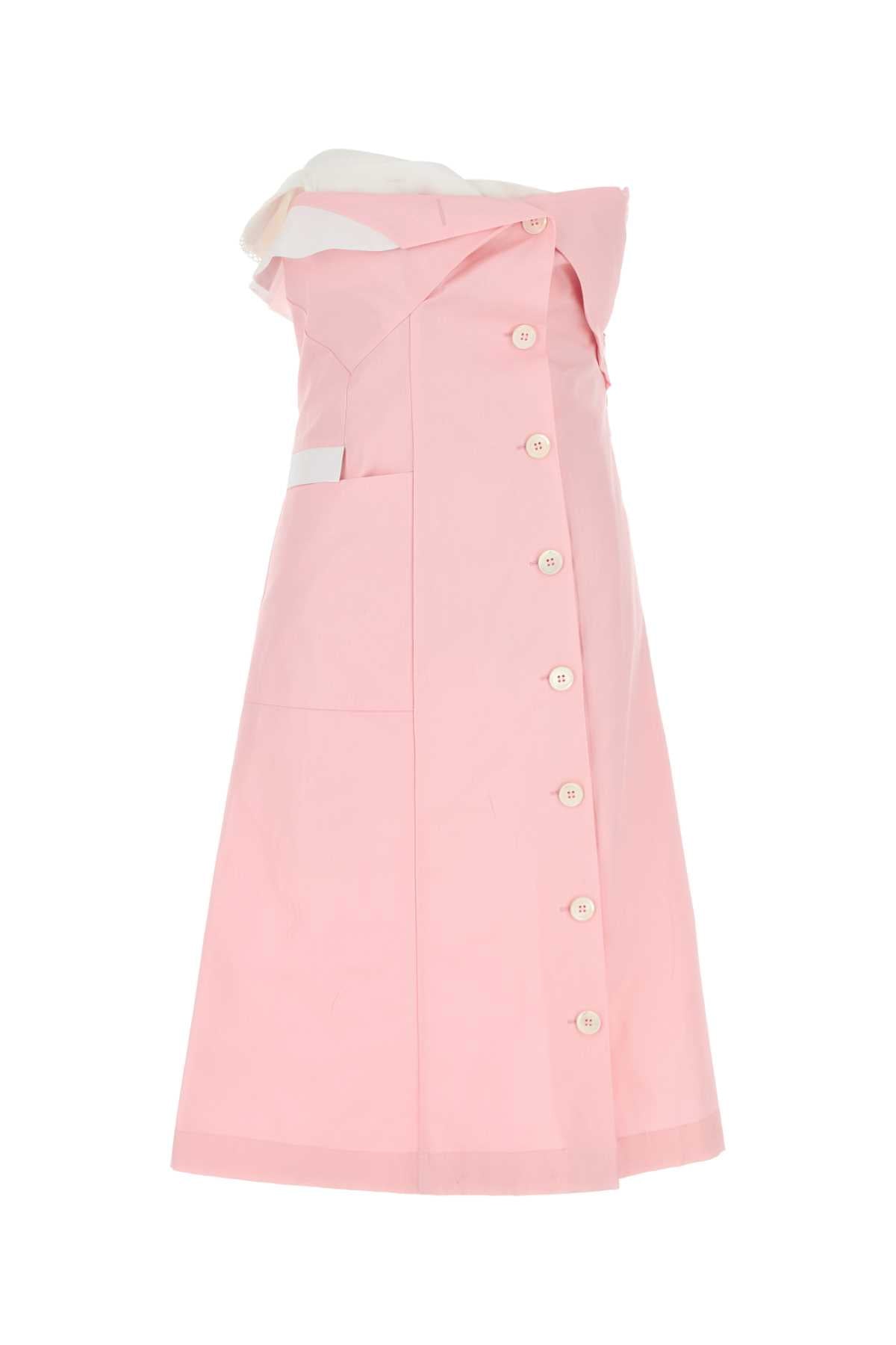 MIU MIU Chic Poplin Mini Dress