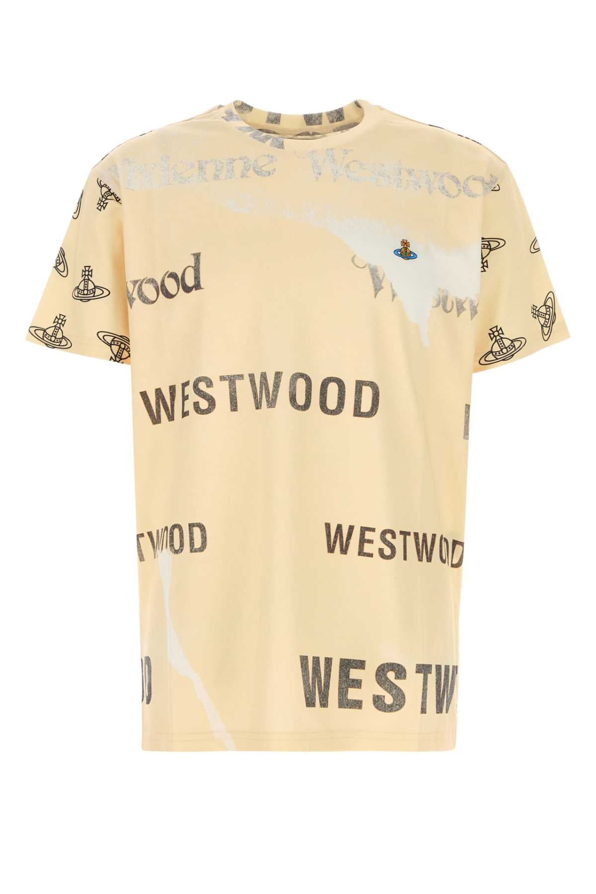 VIVIENNE WESTWOOD Printed Cotton T-Shirt for Him - FW25 Collection