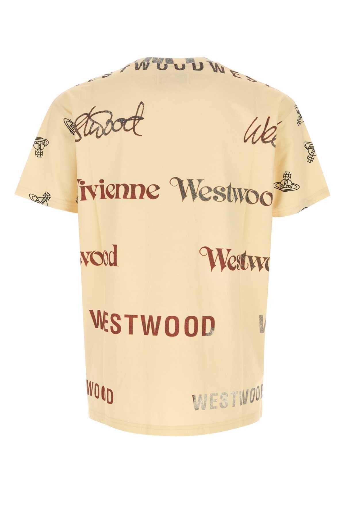 VIVIENNE WESTWOOD Printed Cotton T-Shirt for Him - FW25 Collection