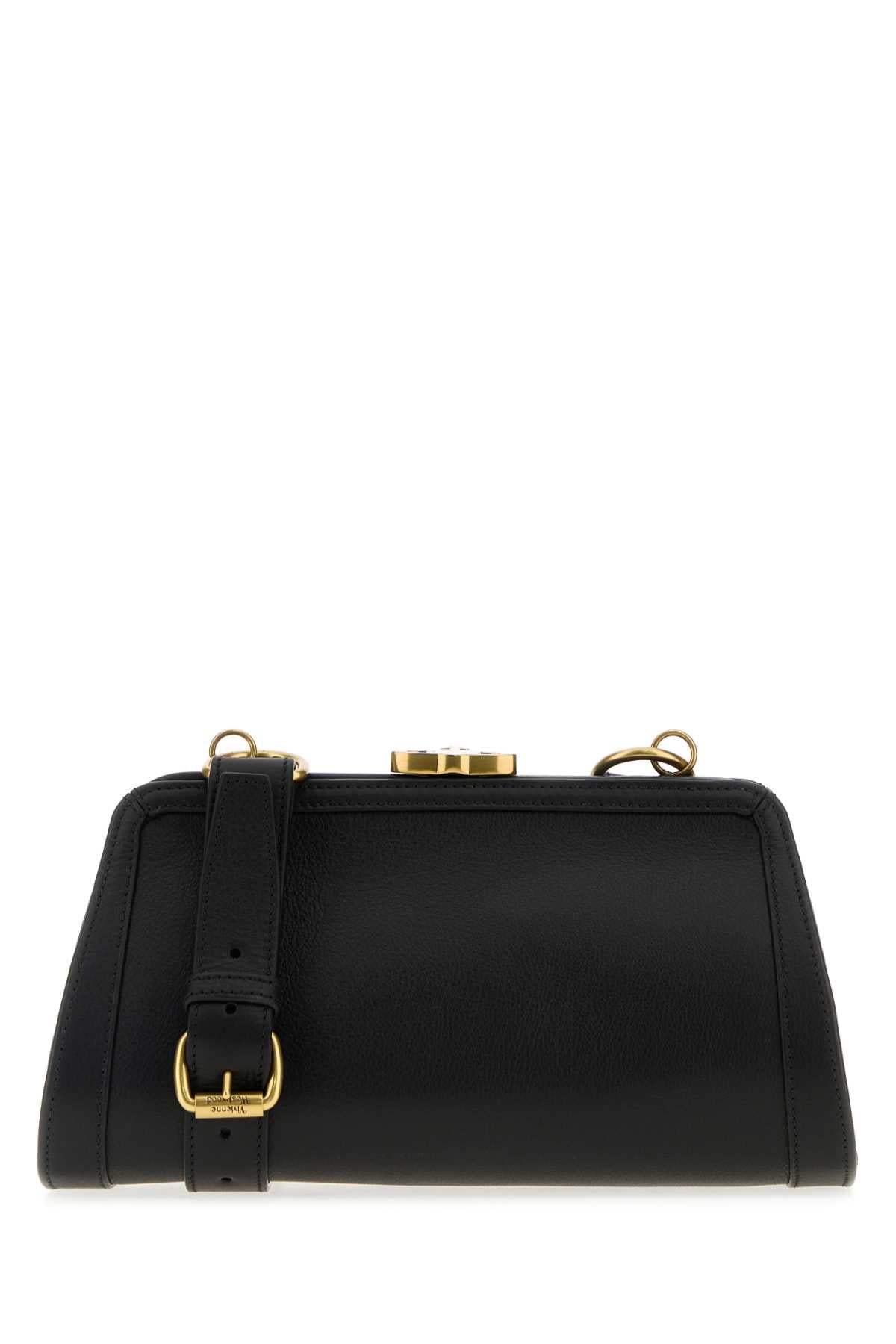 VIVIENNE WESTWOOD Mini Leather Ascot Crossbody Handbag