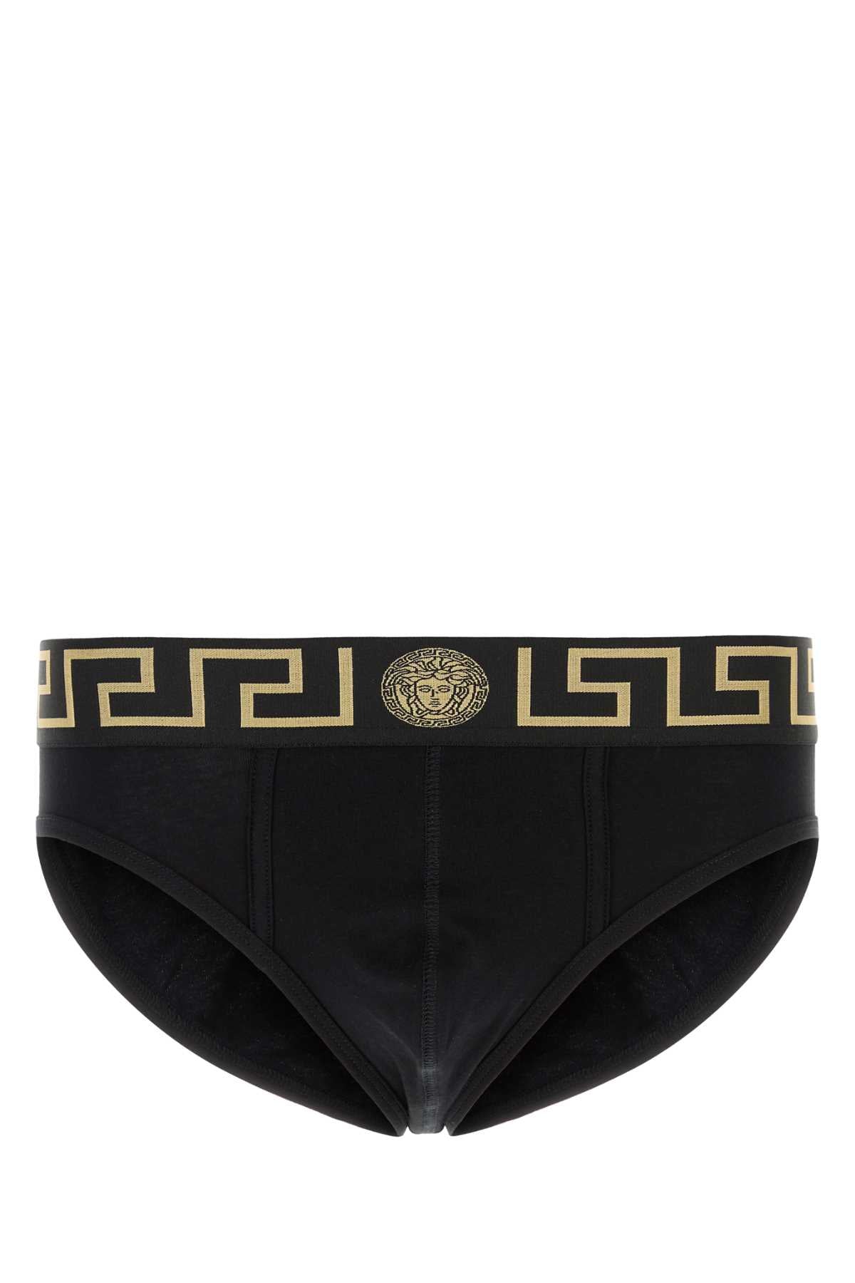 VERSACE Premium Stretch Cotton Brief Set for Men