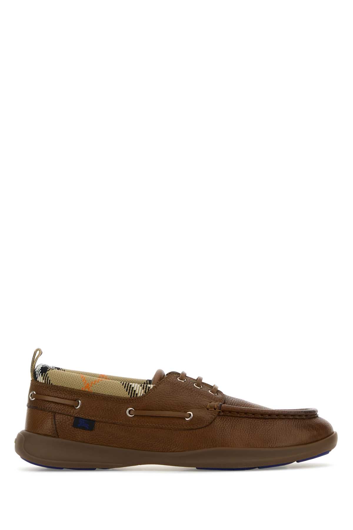 BURBERRY Leather Raft Loafers for Men