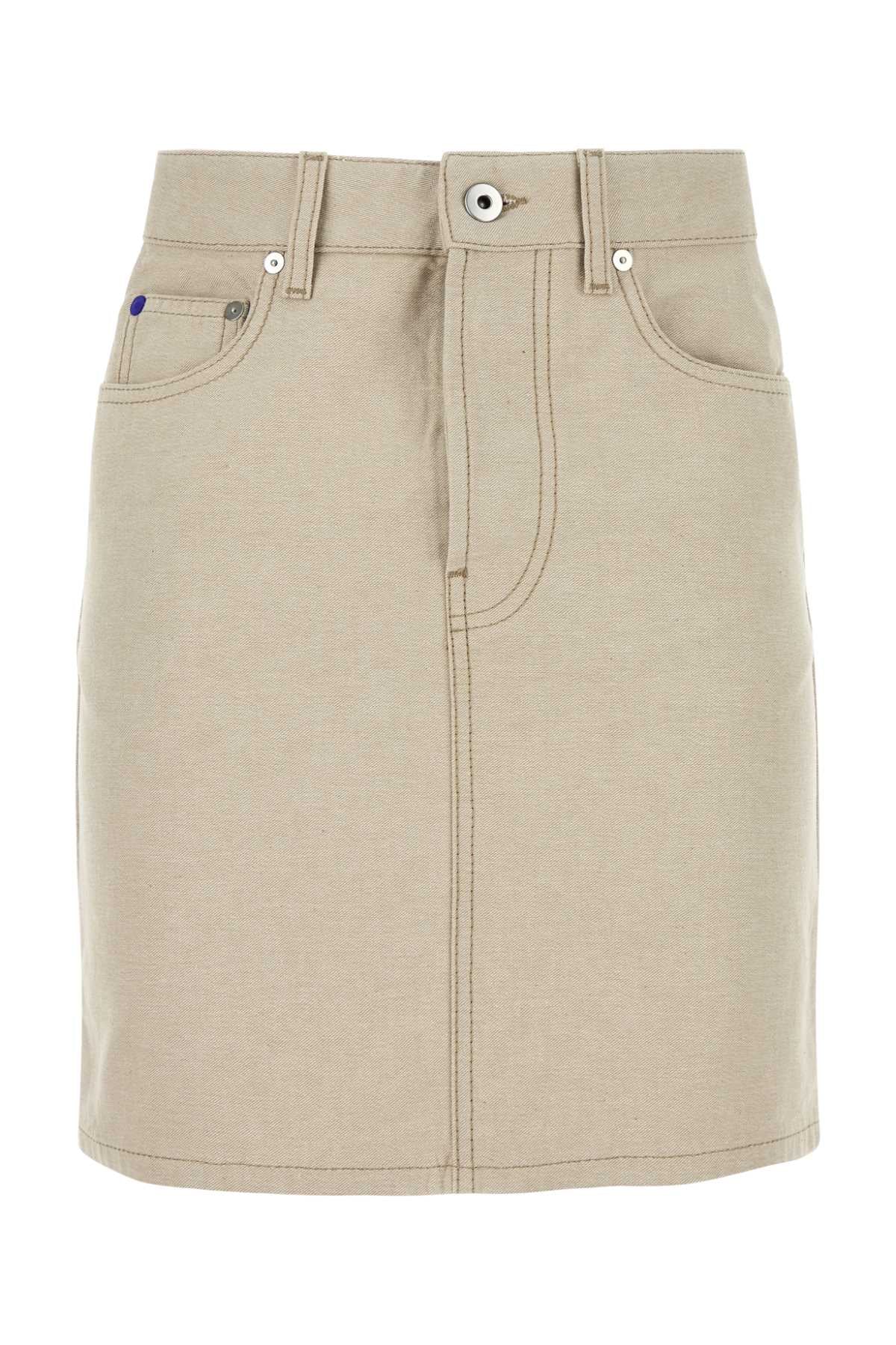 BURBERRY Trendy Mini Denim Skirt for Women