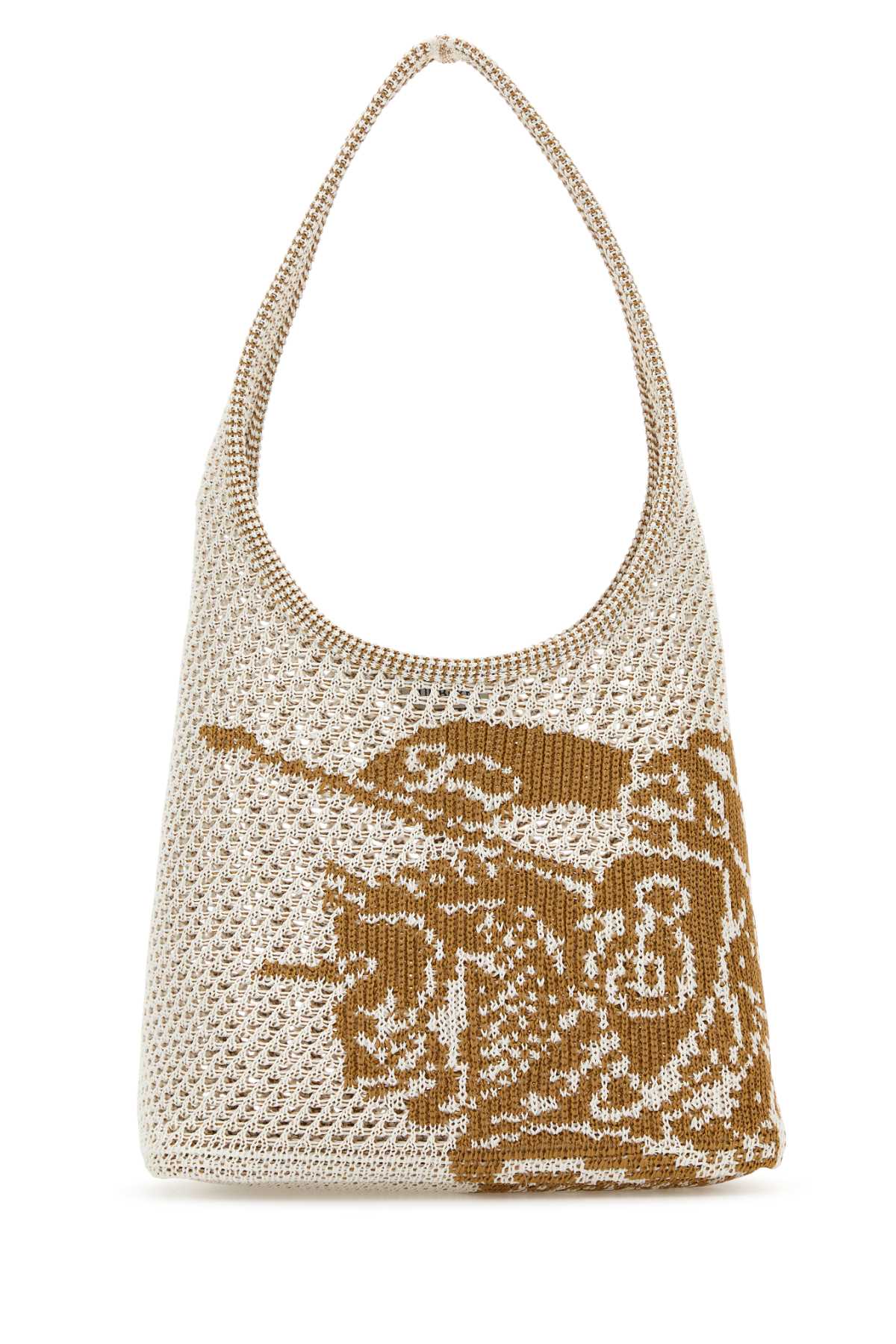 BURBERRY Crochet Mini Shoulder Handbag - 26x24x13 cm