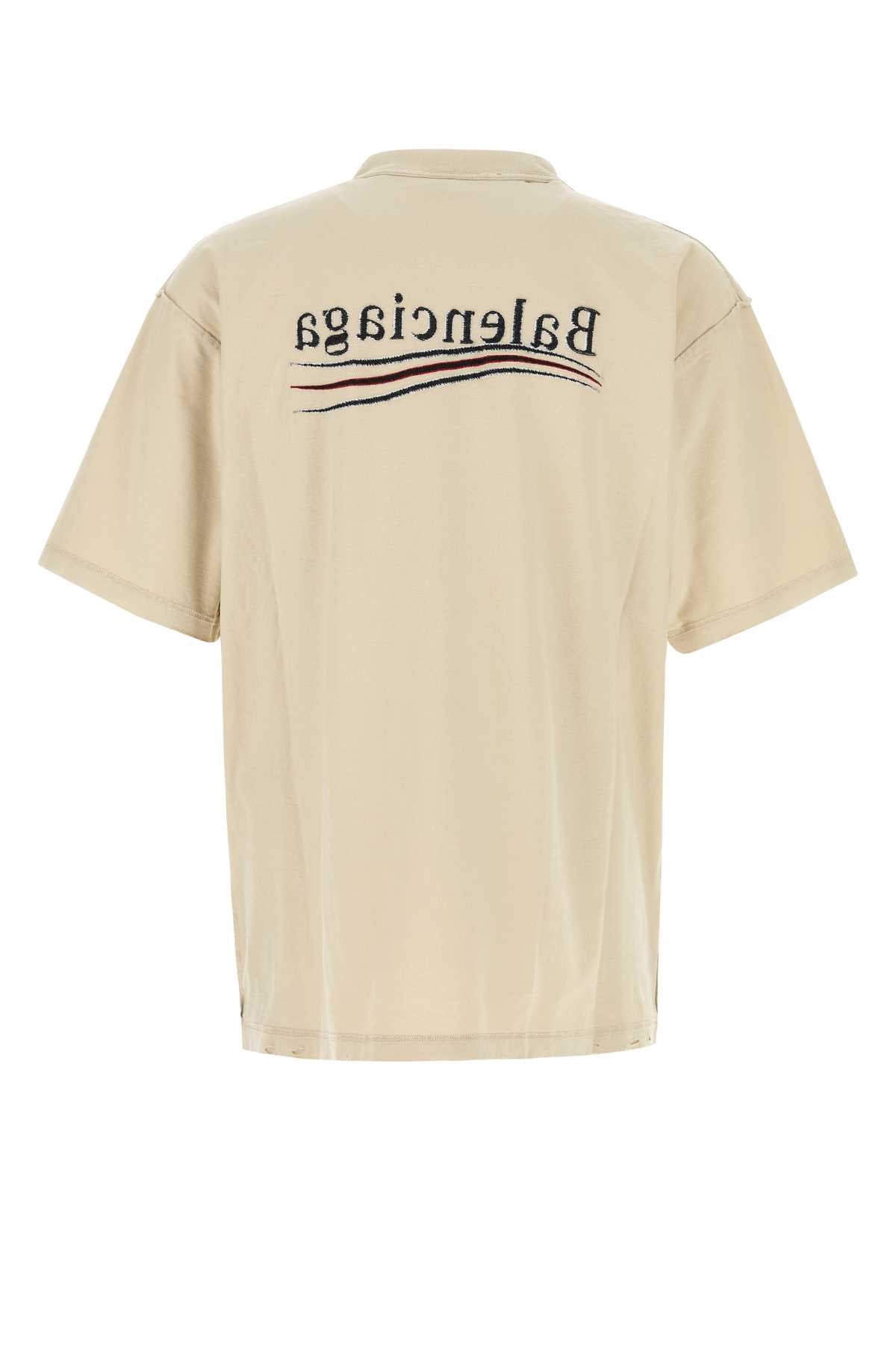 BALENCIAGA Oversized Cotton T-Shirt for Men