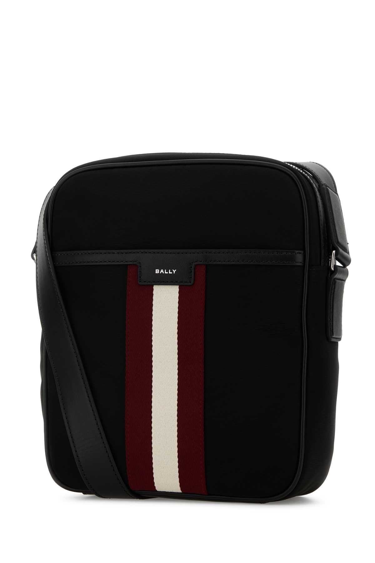 BALLY Mini Canvas Crossbody Handbag - 23 cm x 27 cm x 6 cm