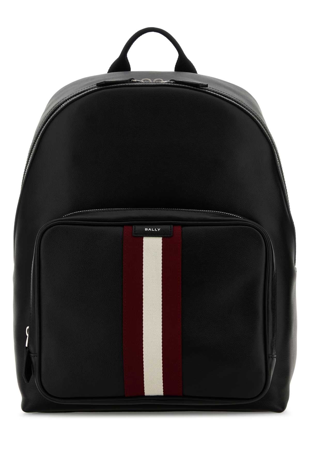 BALLY Leather Backpack - 30 cm Width, 41 cm Height, 16 cm Depth