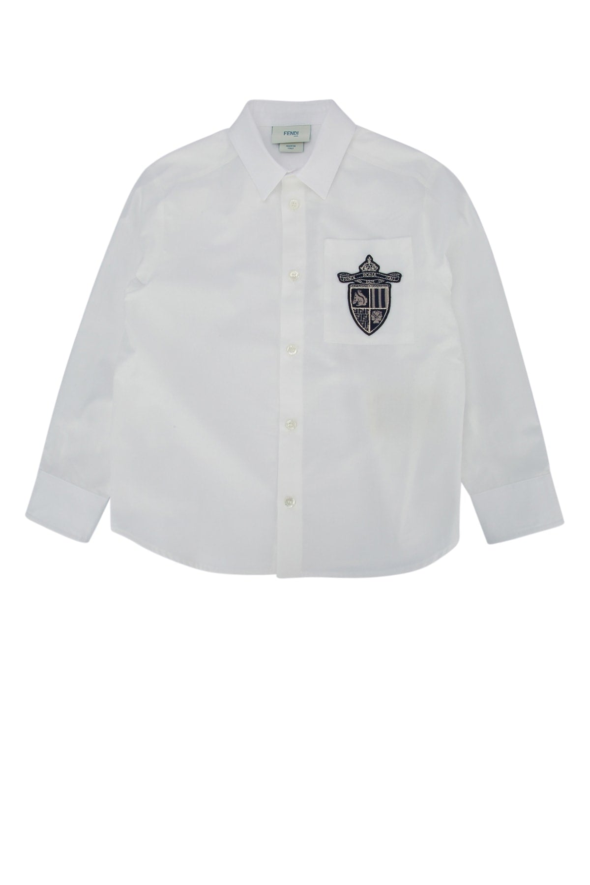FENDI KIDS Mini Popeline Shirt for Kids
