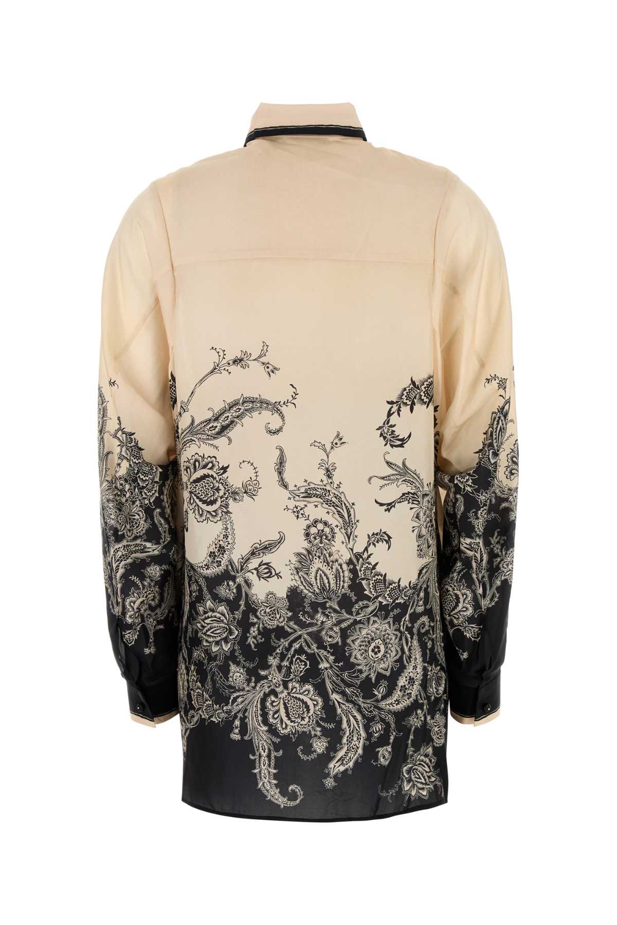 ZIMMERMANN Printed Silk Rhiannon Shirt for Women