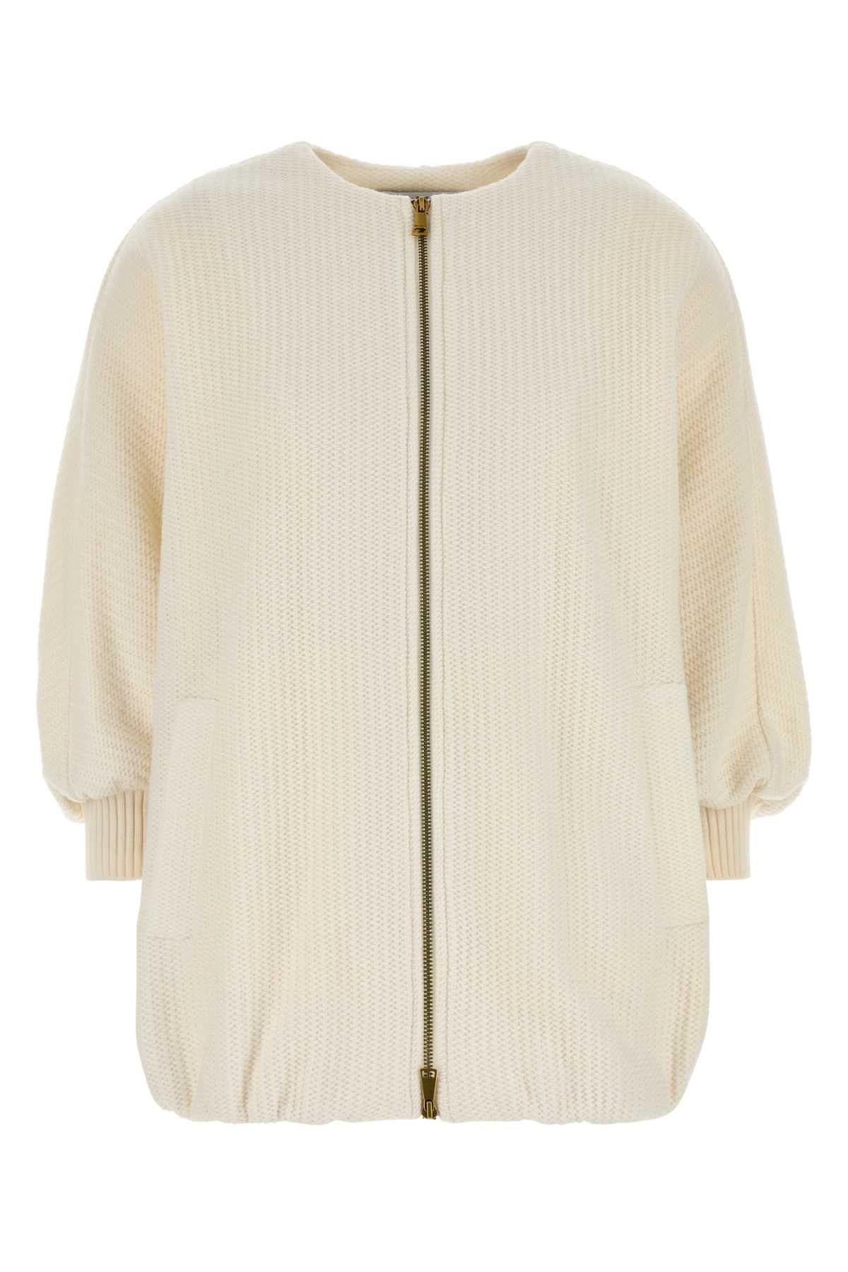 MAX MARA Wool Blend Cirino Jacket - Timeless Elegance for Women
