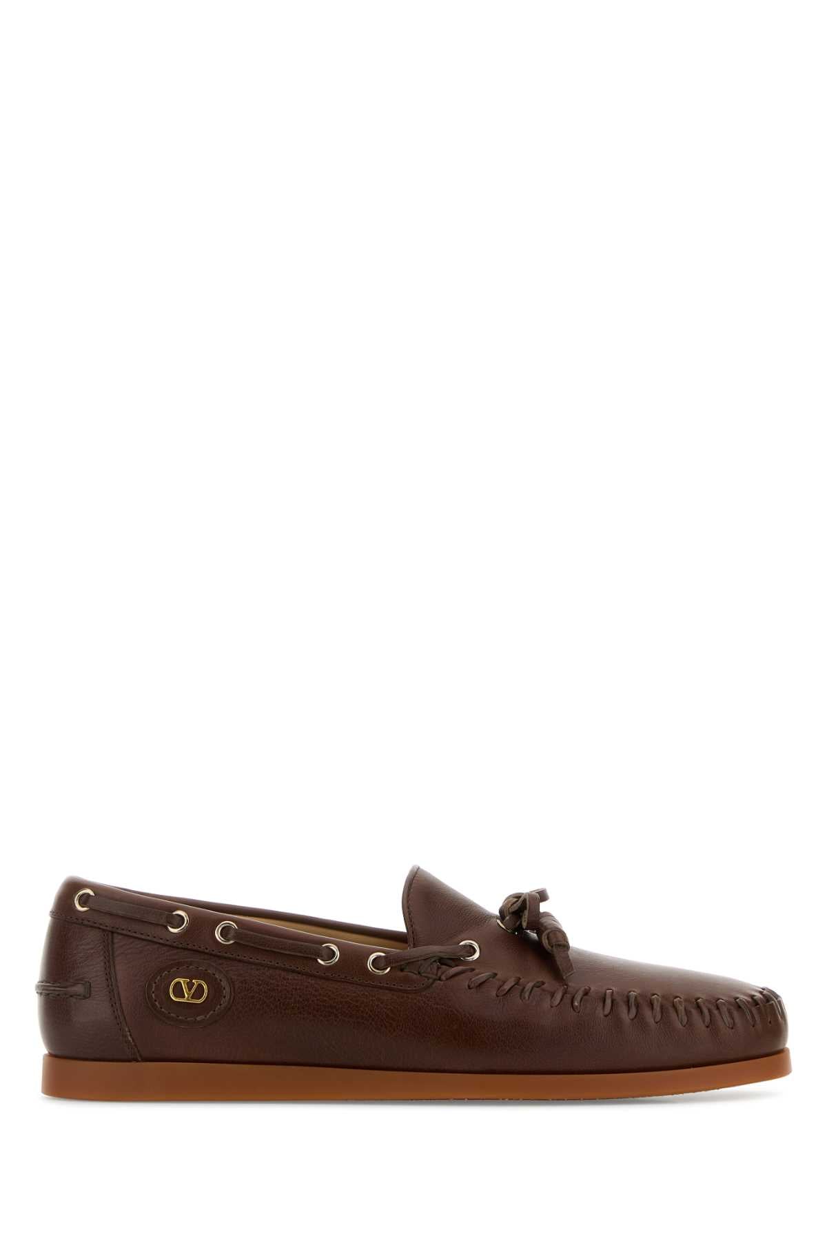 VALENTINO GARAVANI Classic Leather Palm Avenue Loafers for Men