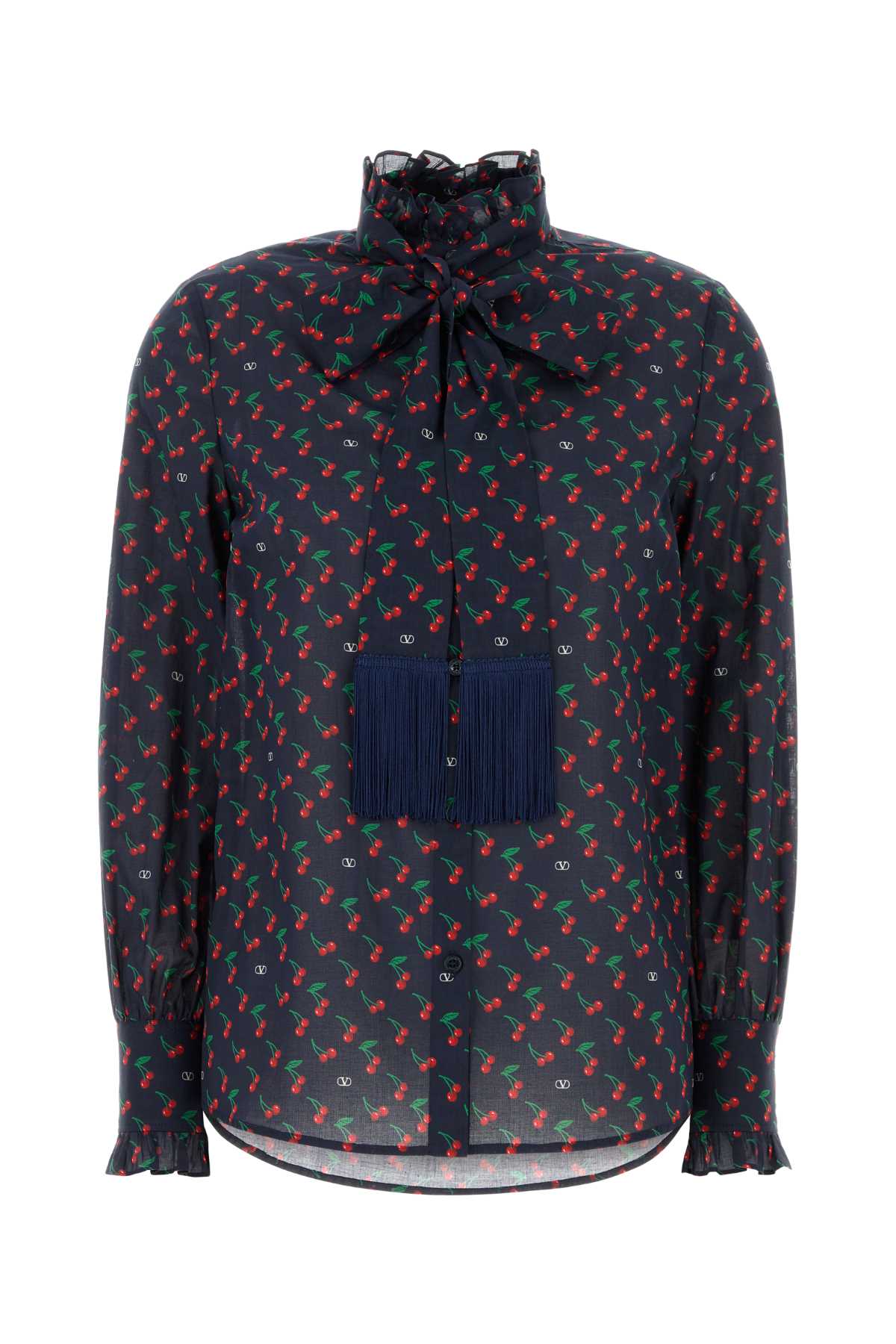 VALENTINO GARAVANI Printed Cotton Shirt for Women - Perfect for 25W Season