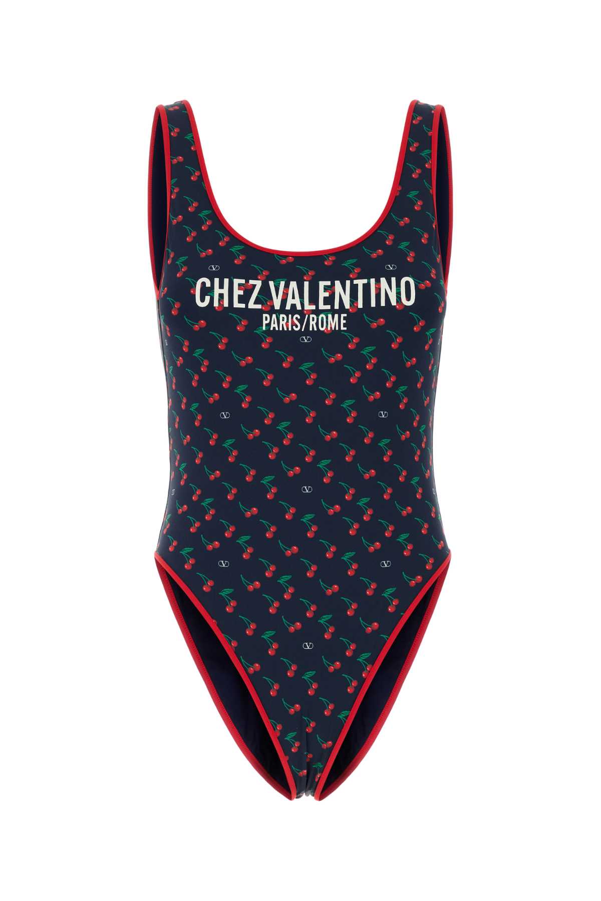 VALENTINO GARAVANI Printed Stretch Nylon Swimsuit