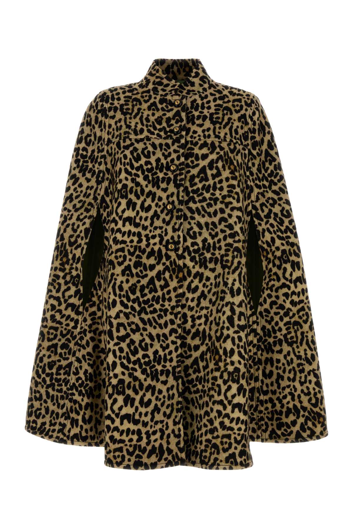 VALENTINO GARAVANI Printed Wool Cape for Women
