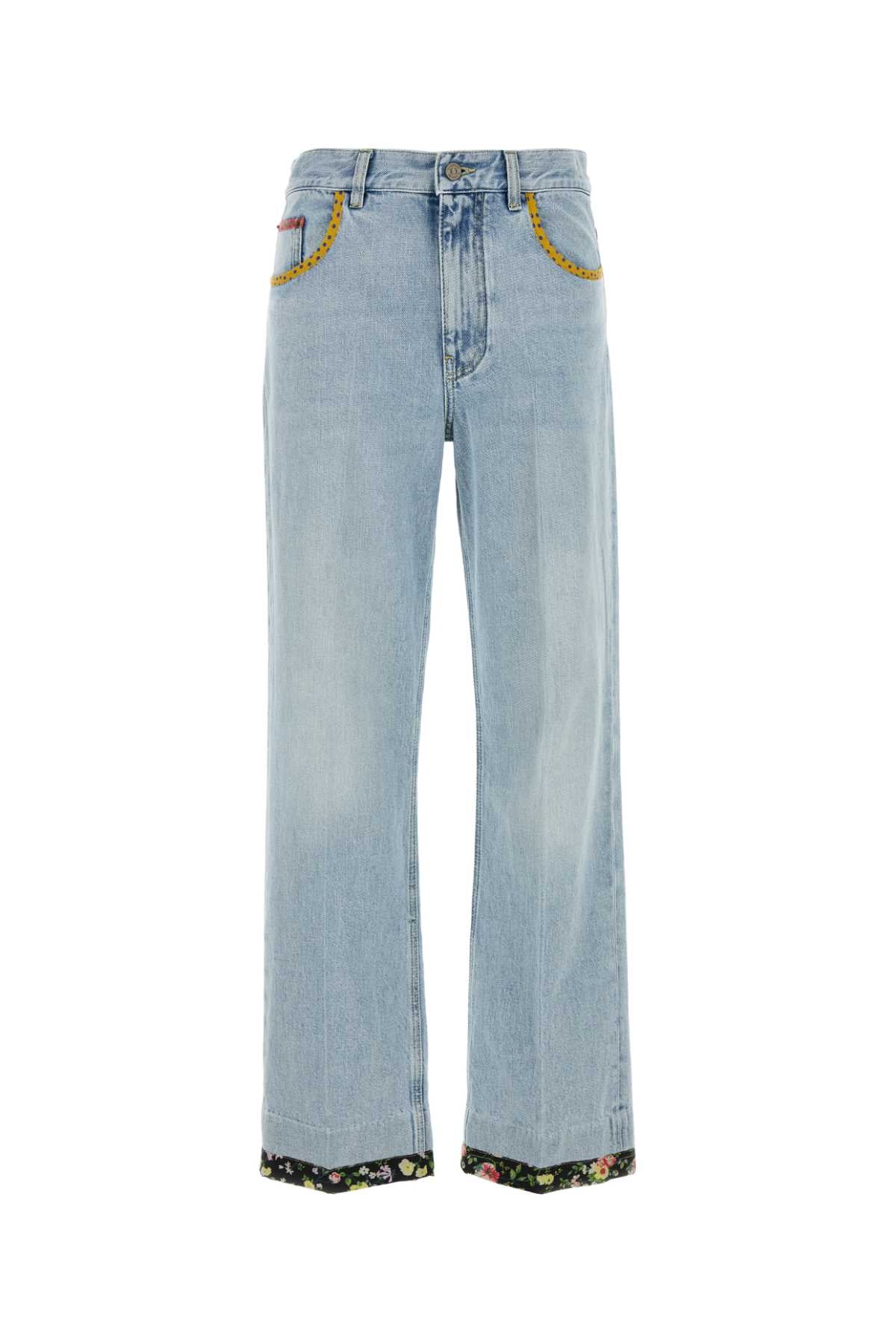 VALENTINO GARAVANI Light Blue Denim Jeans for Women 25W