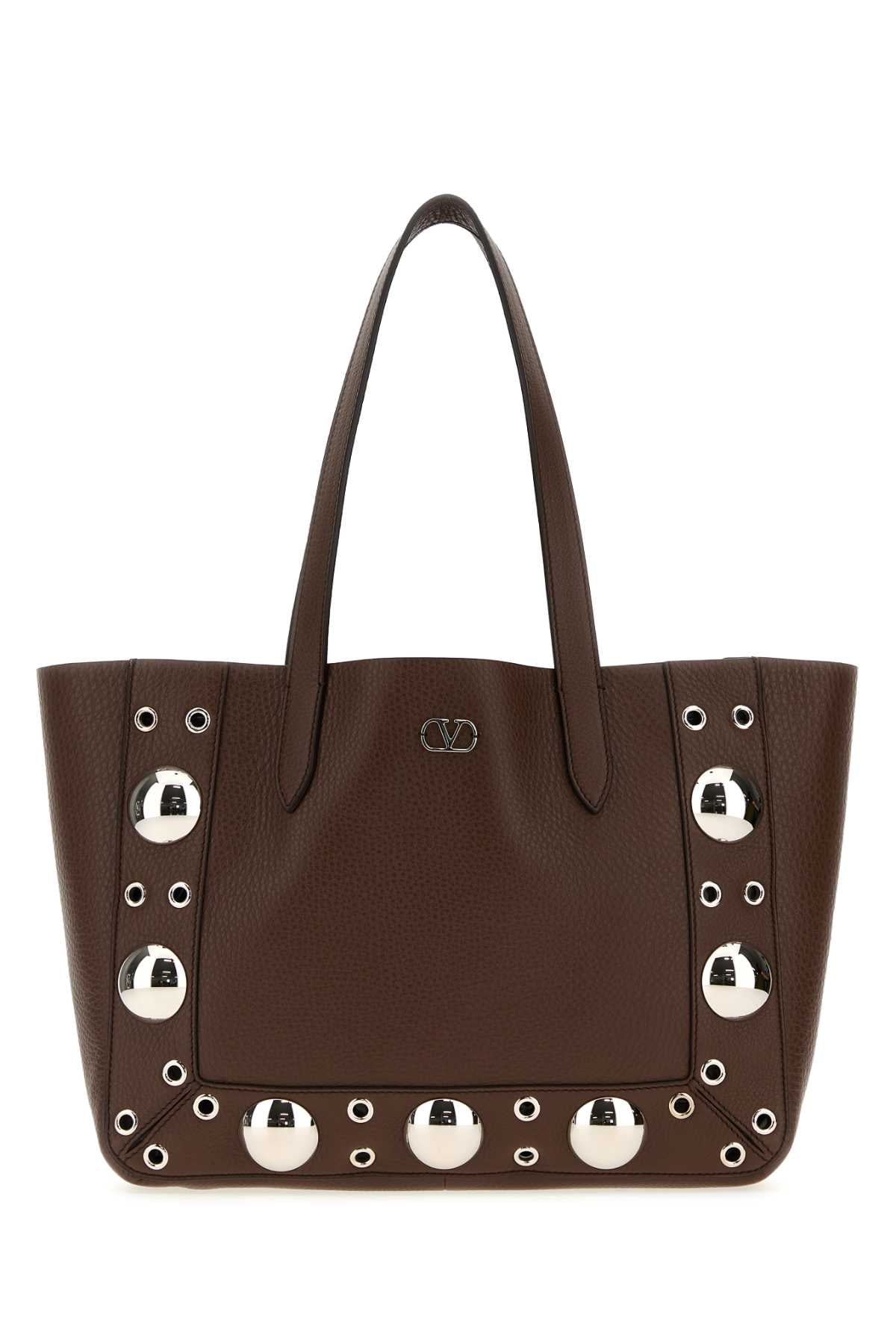 VALENTINO GARAVANI Mini Leather Small Nellcôte Shopping Handbag