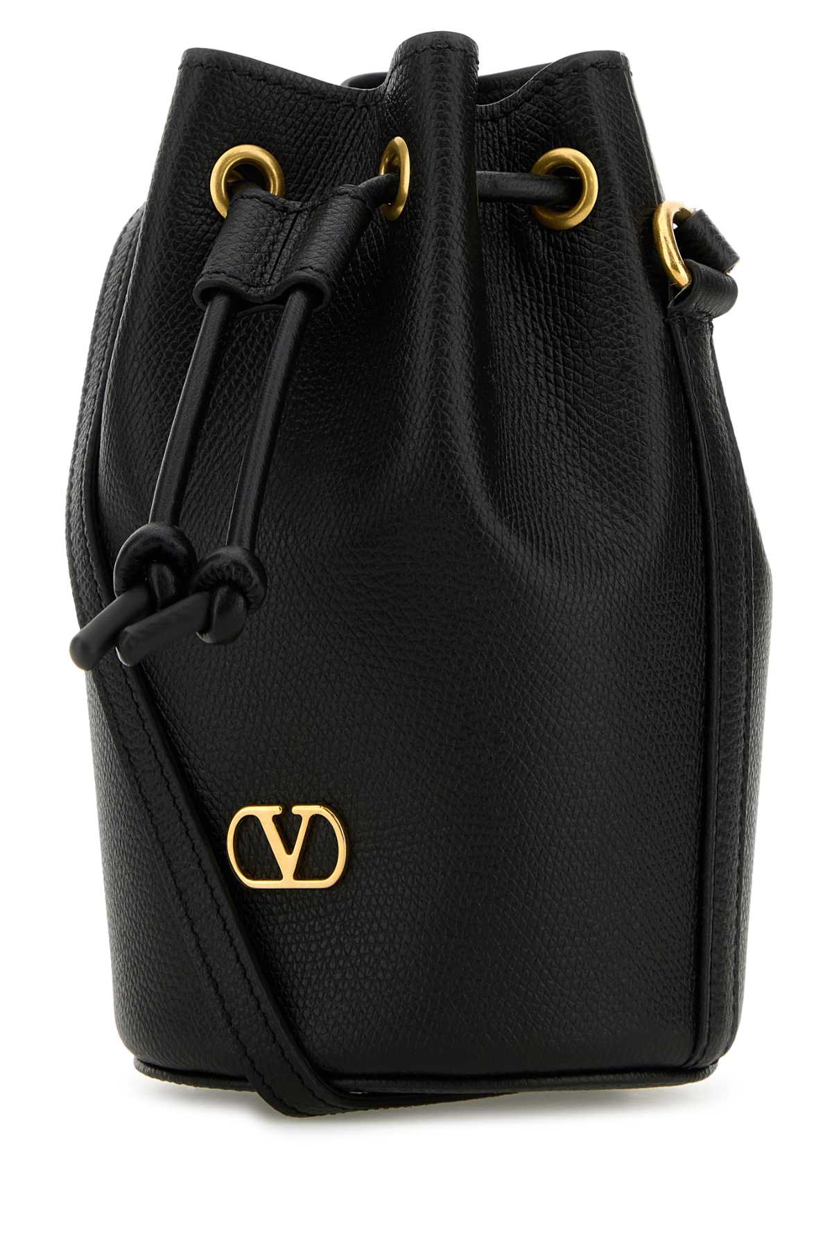 VALENTINO GARAVANI Leather Bucket Handbag - 12cm x 18cm x 8cm
