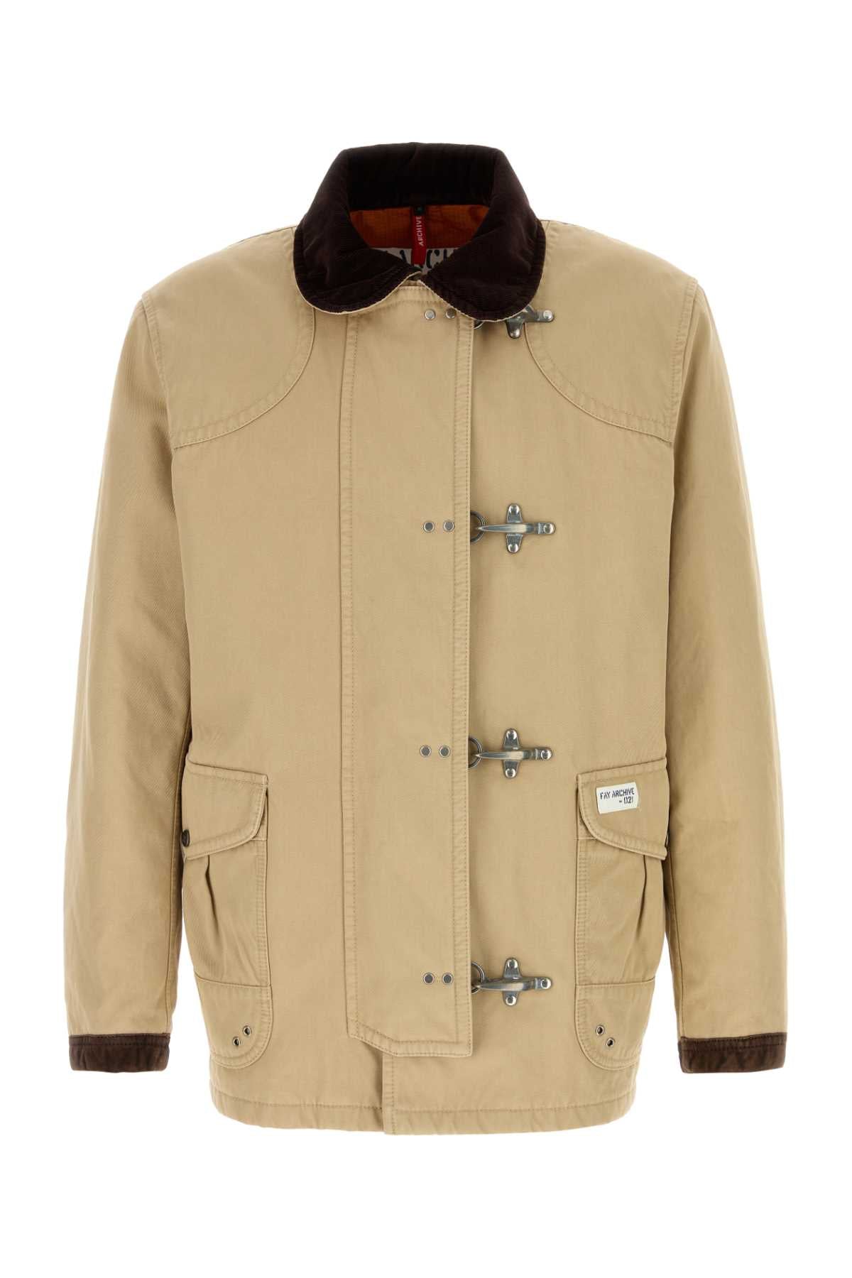 FAY Men's Classic Canvas Jacket