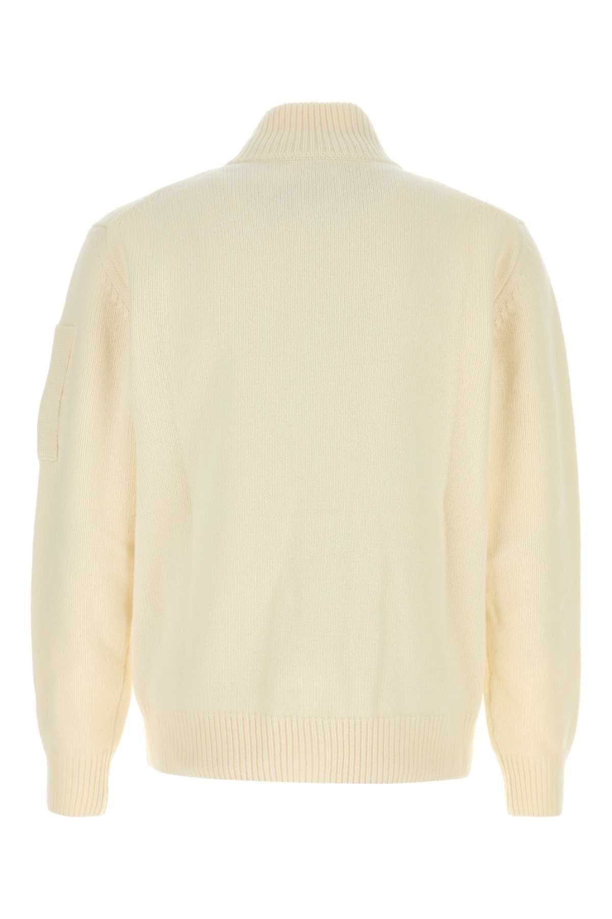 C.P. COMPANY Wool Blend Cardigan for Men - FW25 Collection